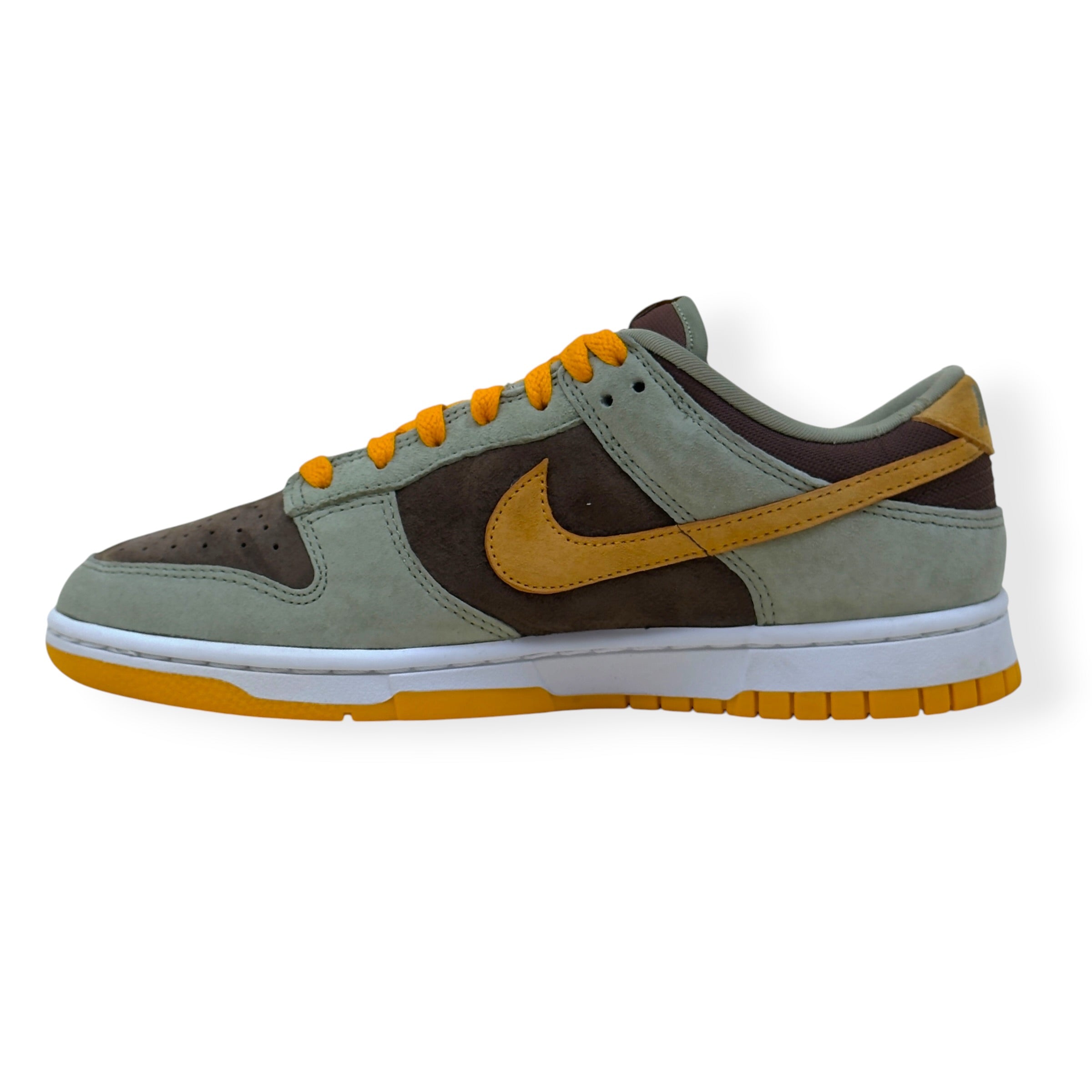 NIKE DUNK LOW-TOP SNEAKER DUSTY OLIVE UK7