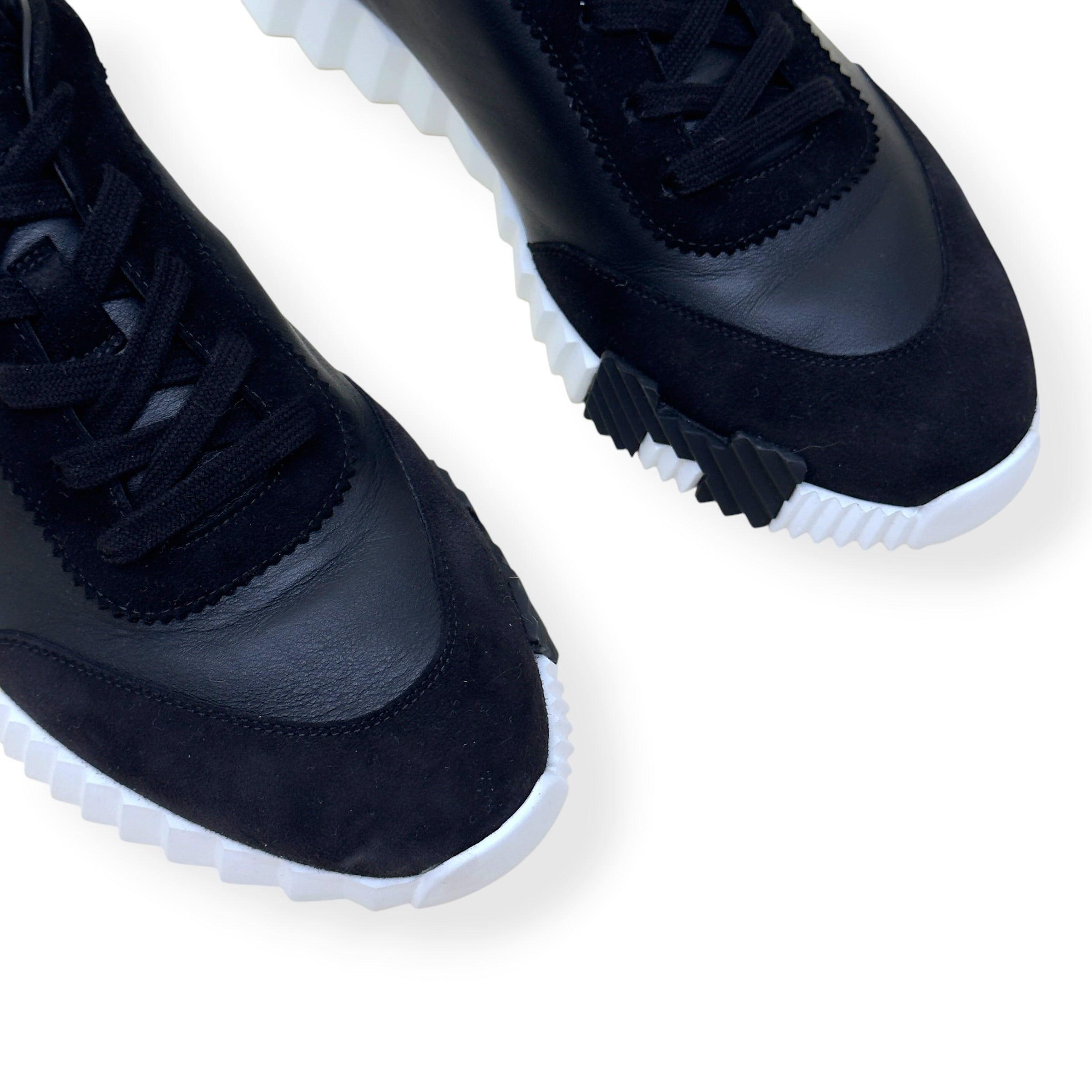 HERMÈS BOUNCING SNEAKER BLACK / WHITE 45 / UK11