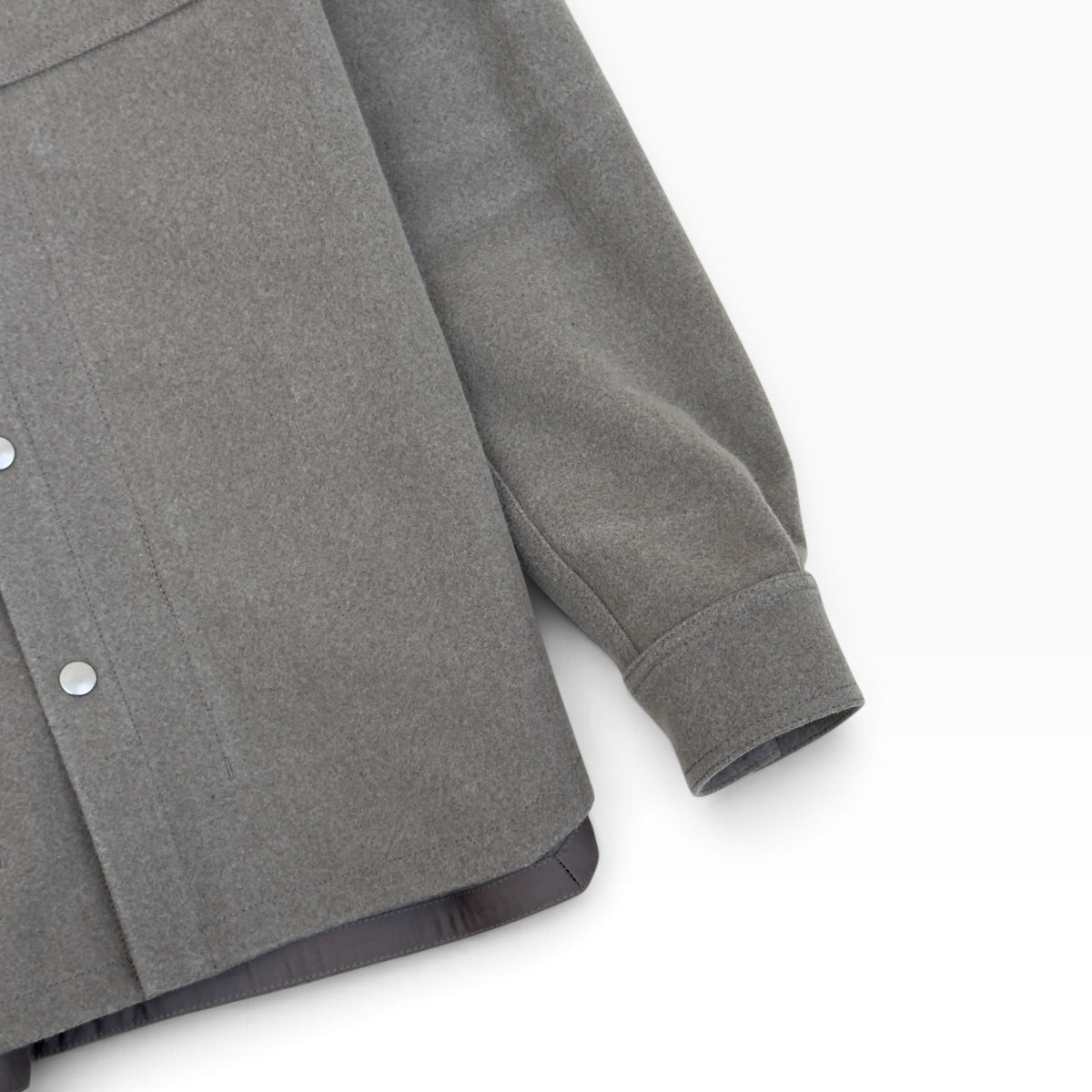 RICK OWENS PERFORMA F/W 20 WOOL JACKET DIRT 48 / S