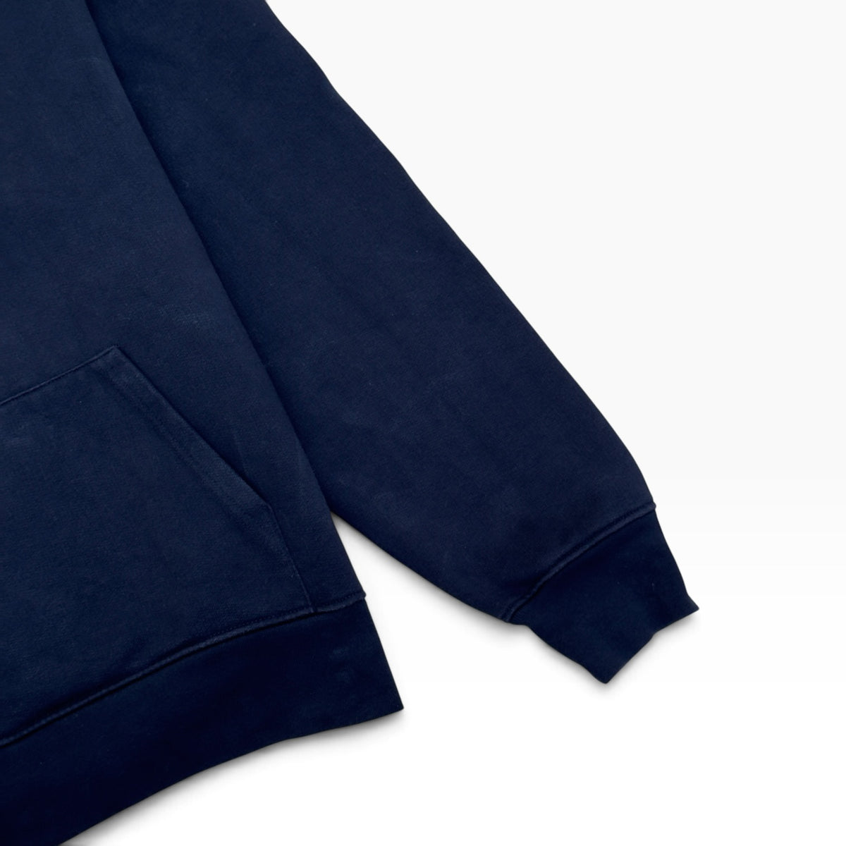 JACQUEMUS LOGO PRINT HOODIE NAVY XL