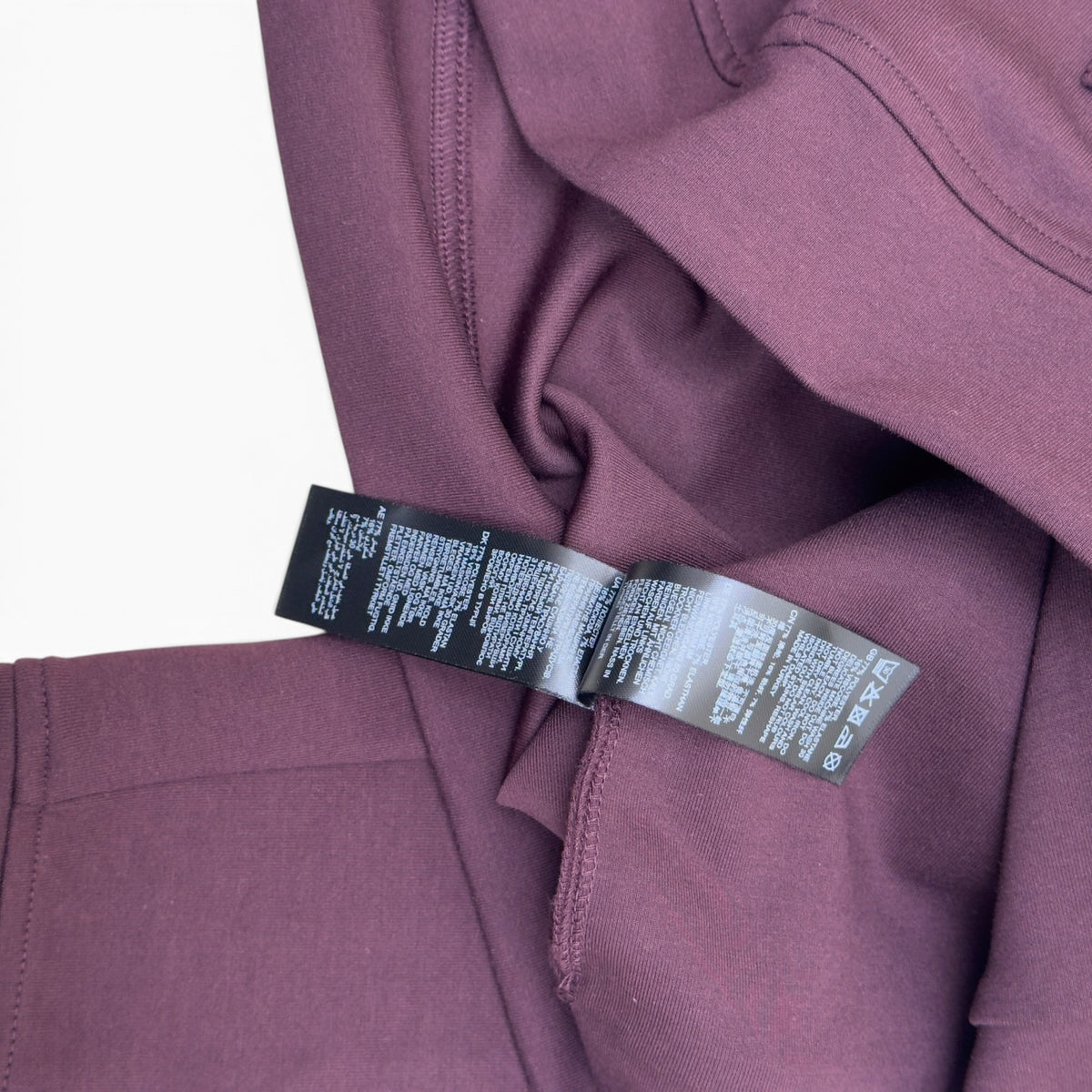 REISS NEWLAND INTERLOCK ZIP JACKET BURGUNDY XL