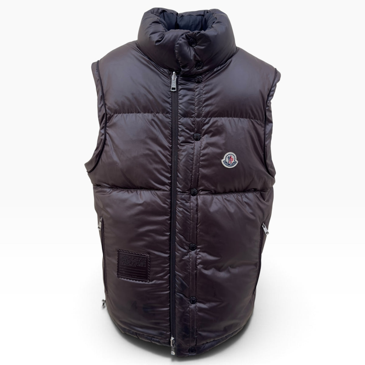 MONCLER VERONE REVERSIBLE DOWN PUFFER JACKET BROWN / BLACK 3 / M