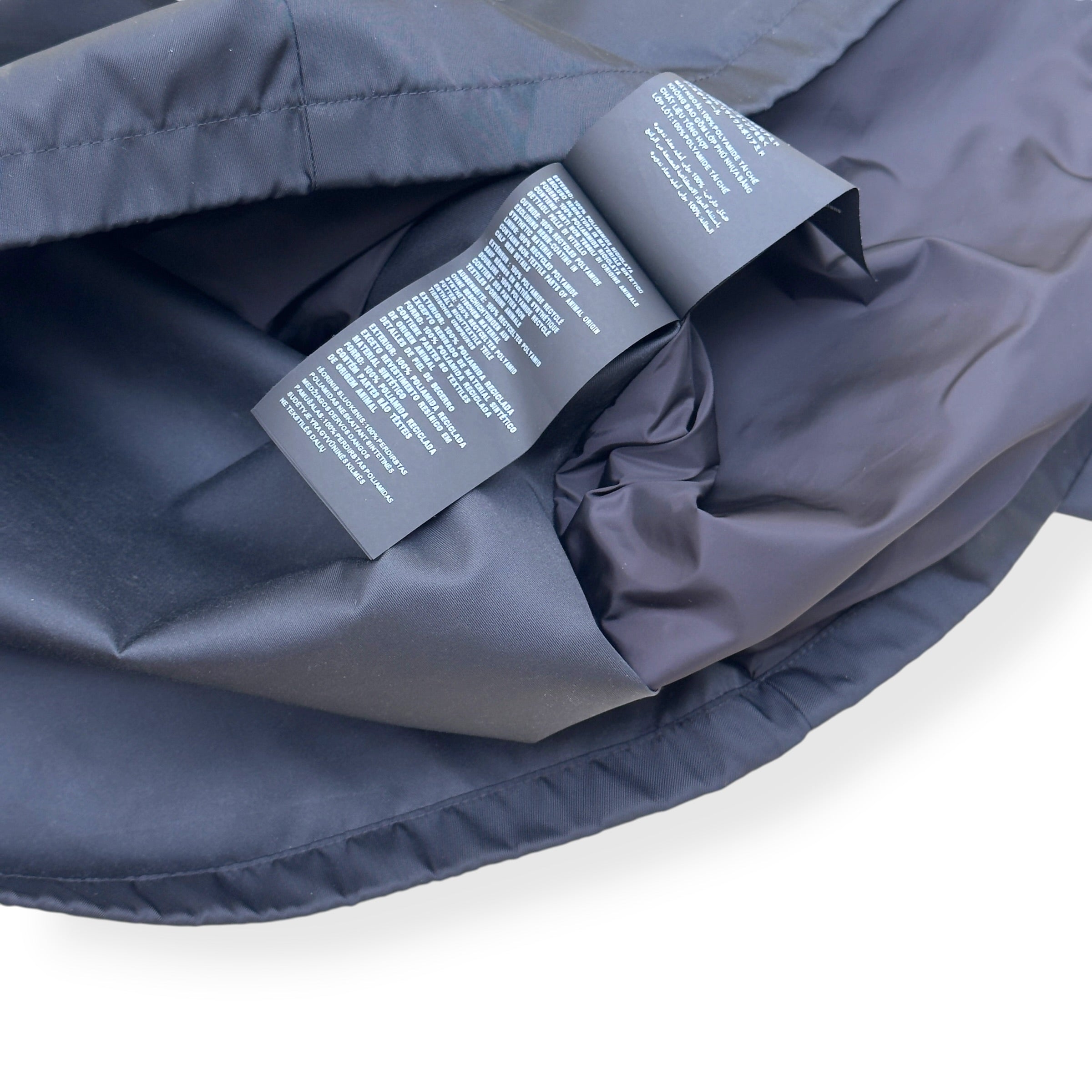 PRADA RE-NYLON BLOUSON JACKET BLACK L