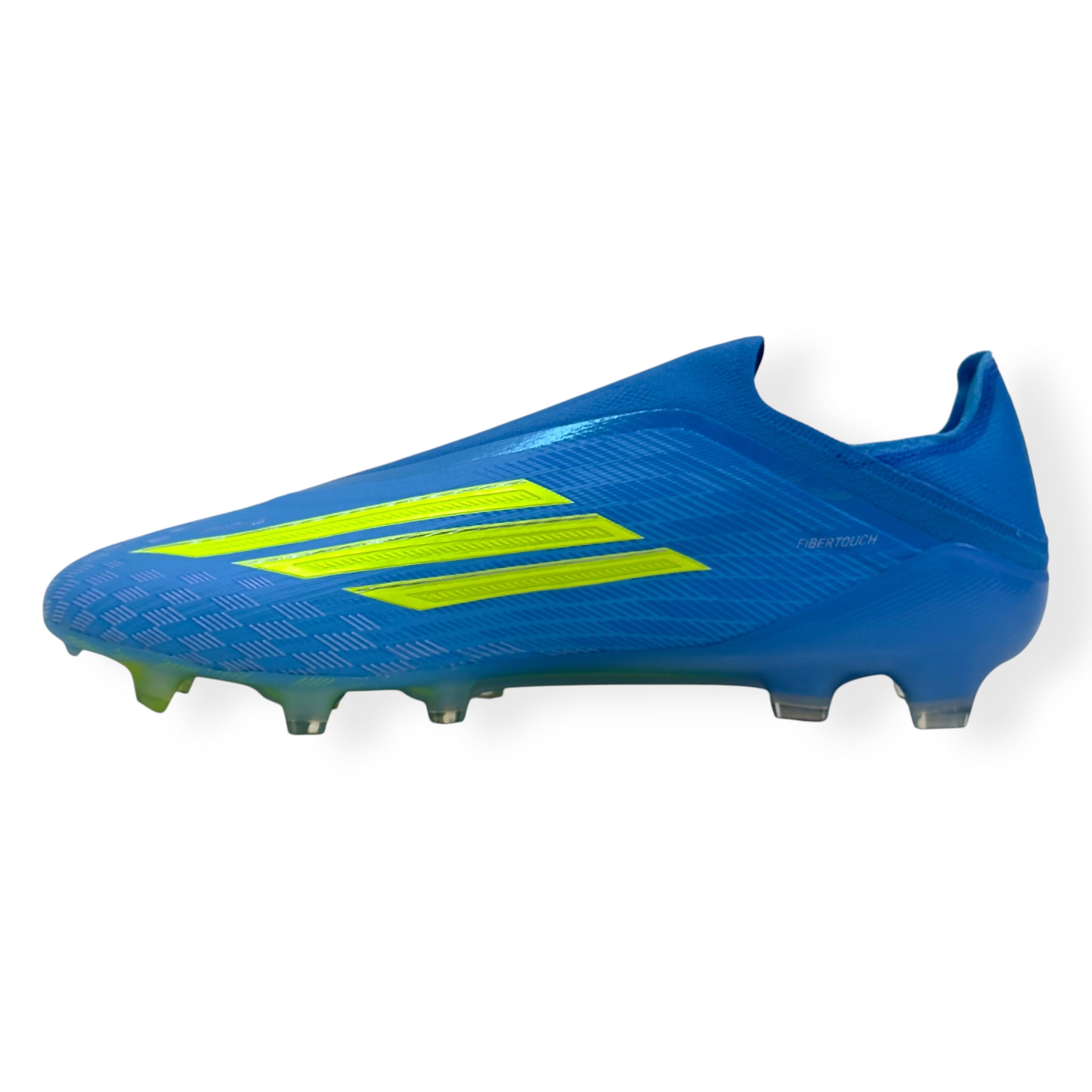 ADIDAS F50 ELITE LL FG FOOTBALL BOOTS BLUE YELLOW UK10.5