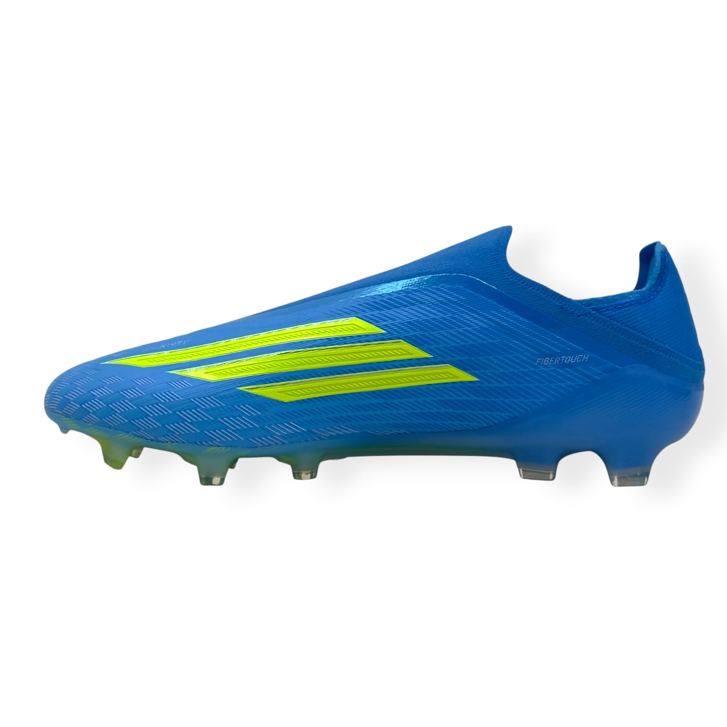 ADIDAS F50 ELITE LL FG FOOTBALL BOOTS BLUE / YELLOW UK10.5