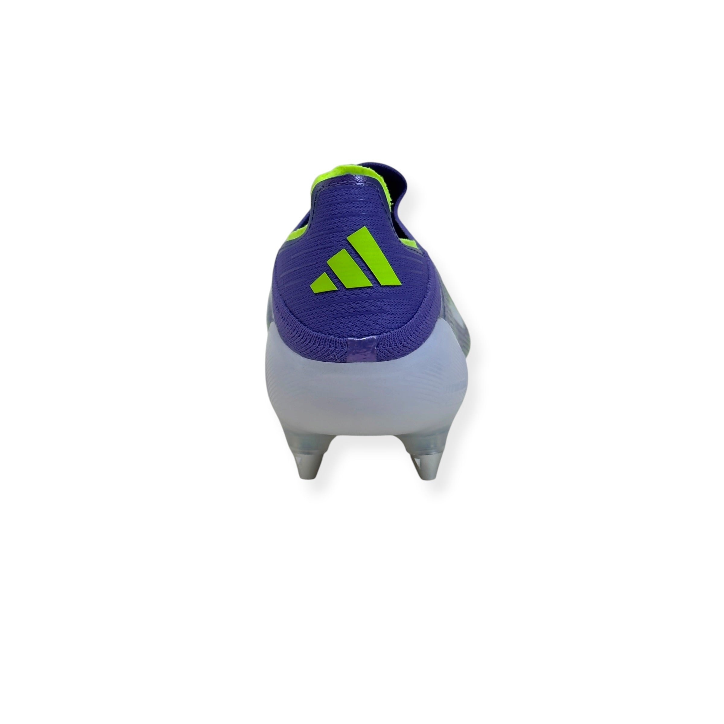 ADIDAS F50 ELITE LL SG FOOTBALL BOOTS PURPLE / GREEN UK10.5