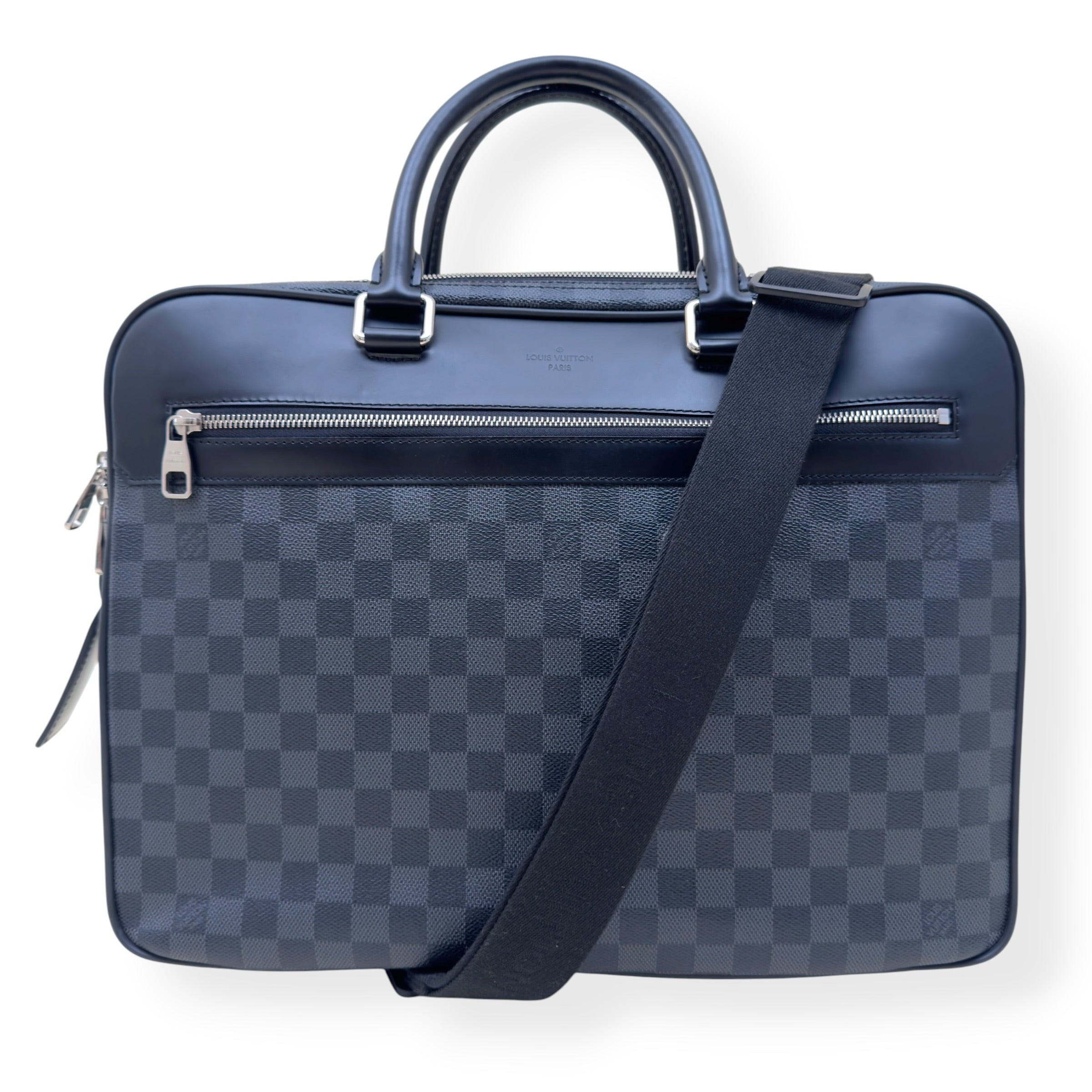 LOUIS VUITTON PORTE-DOCUMENTS VOYAGE BRIEFCASE DAMIER GRAPHITE L