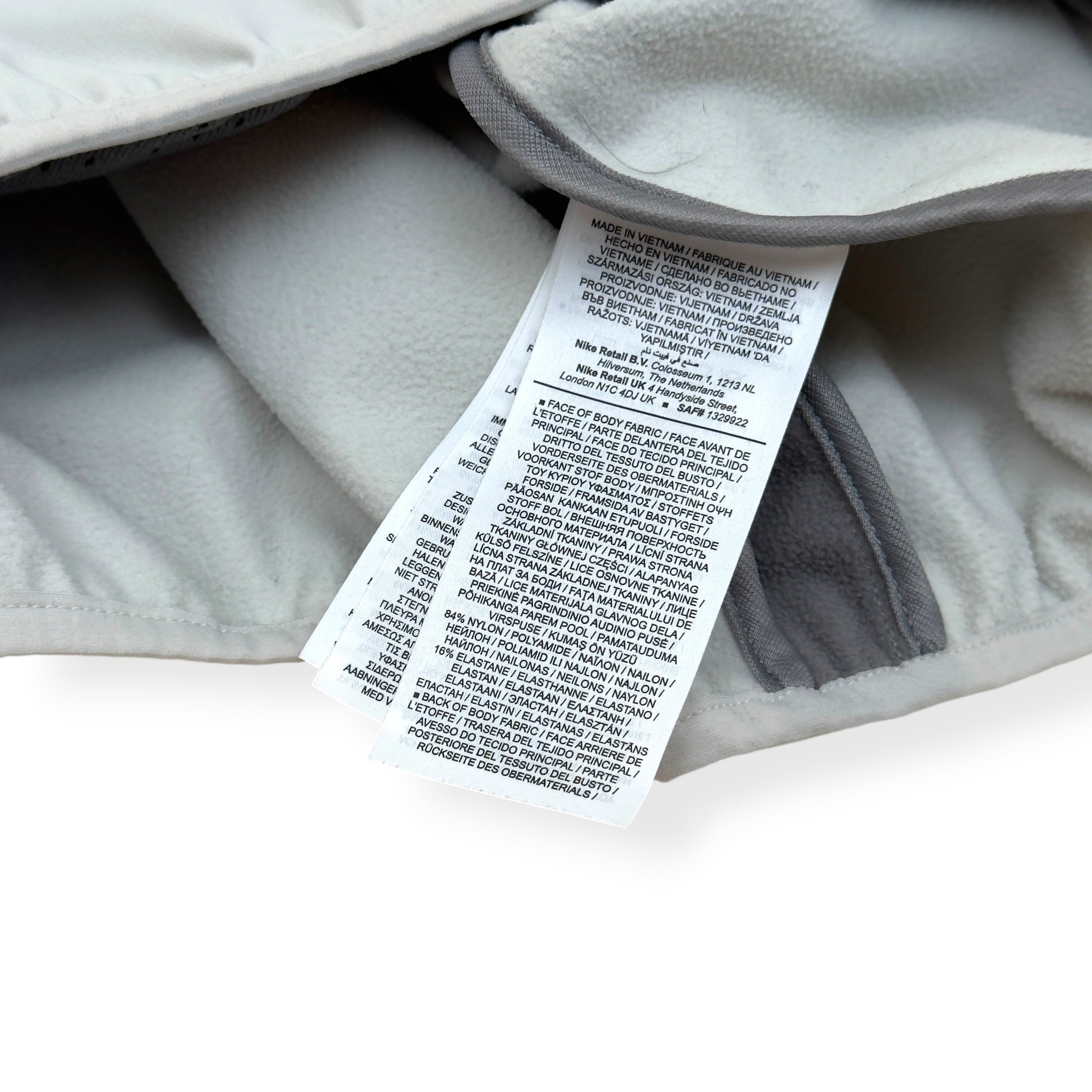 NIKE X CORTEIZ WOVEN PULLOVER JACKET GREY M