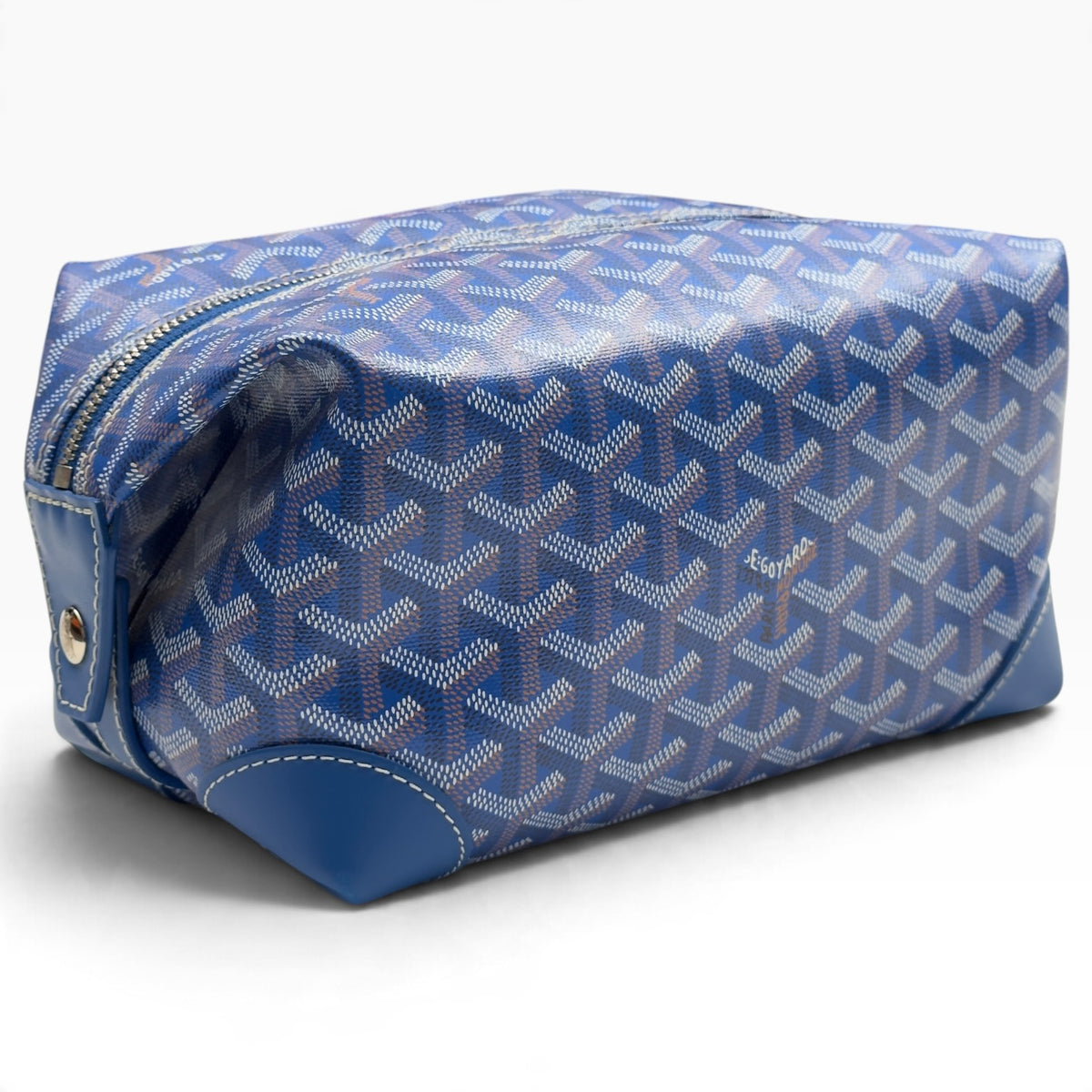 GOYARD BOEING TOILETRY BAG BLUE 25