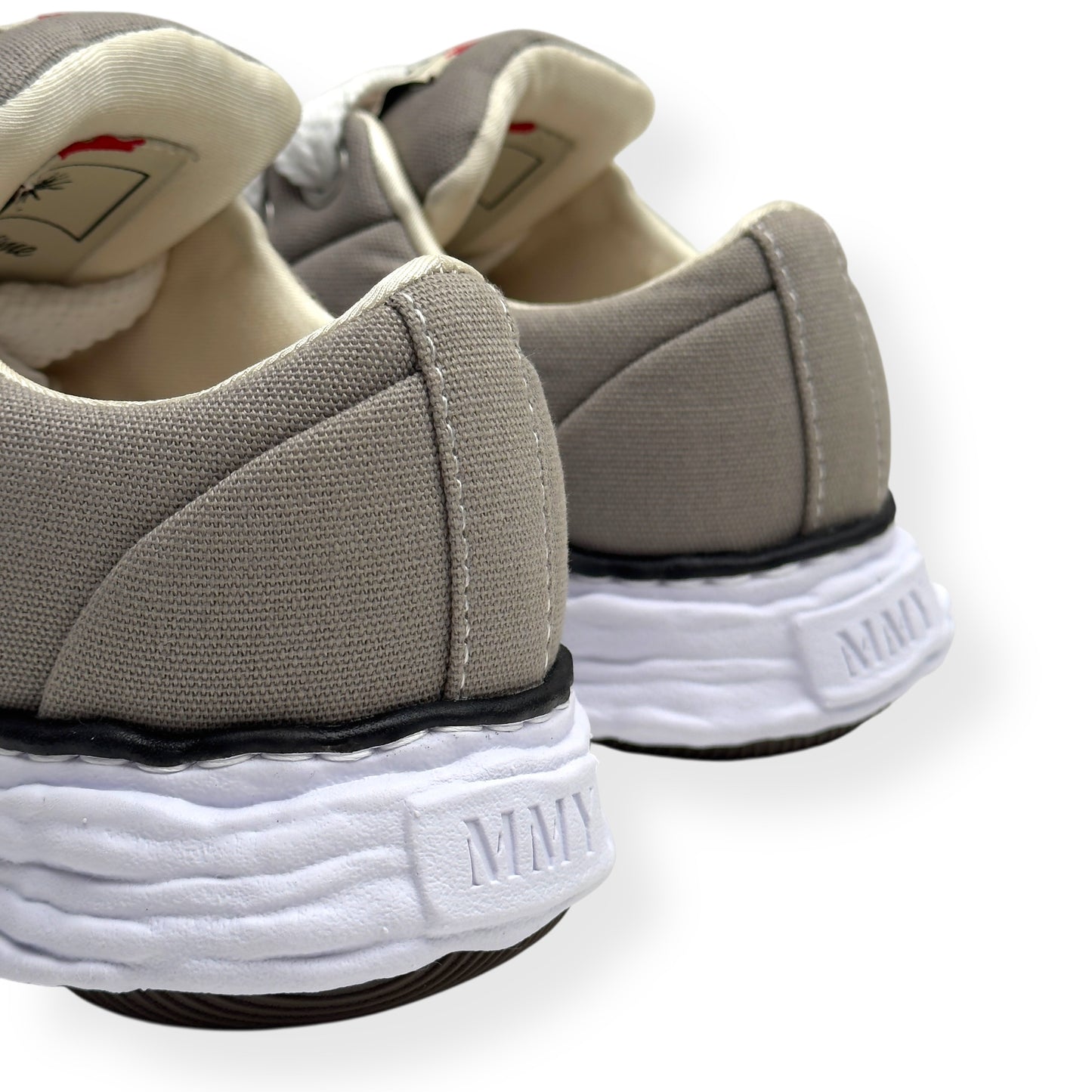 MAISON MIHARA YASUHIRO PETERON 23 CANVAS SNEAKER BEIGE UK7