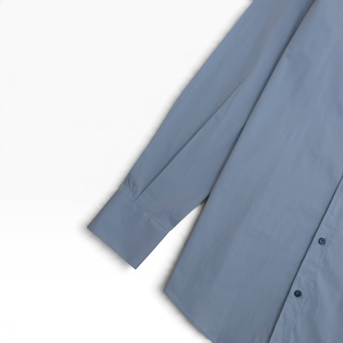 DOLCE & GABBANA GOLD SHIRT LIGHT BLUE 15.75” / 40 / M