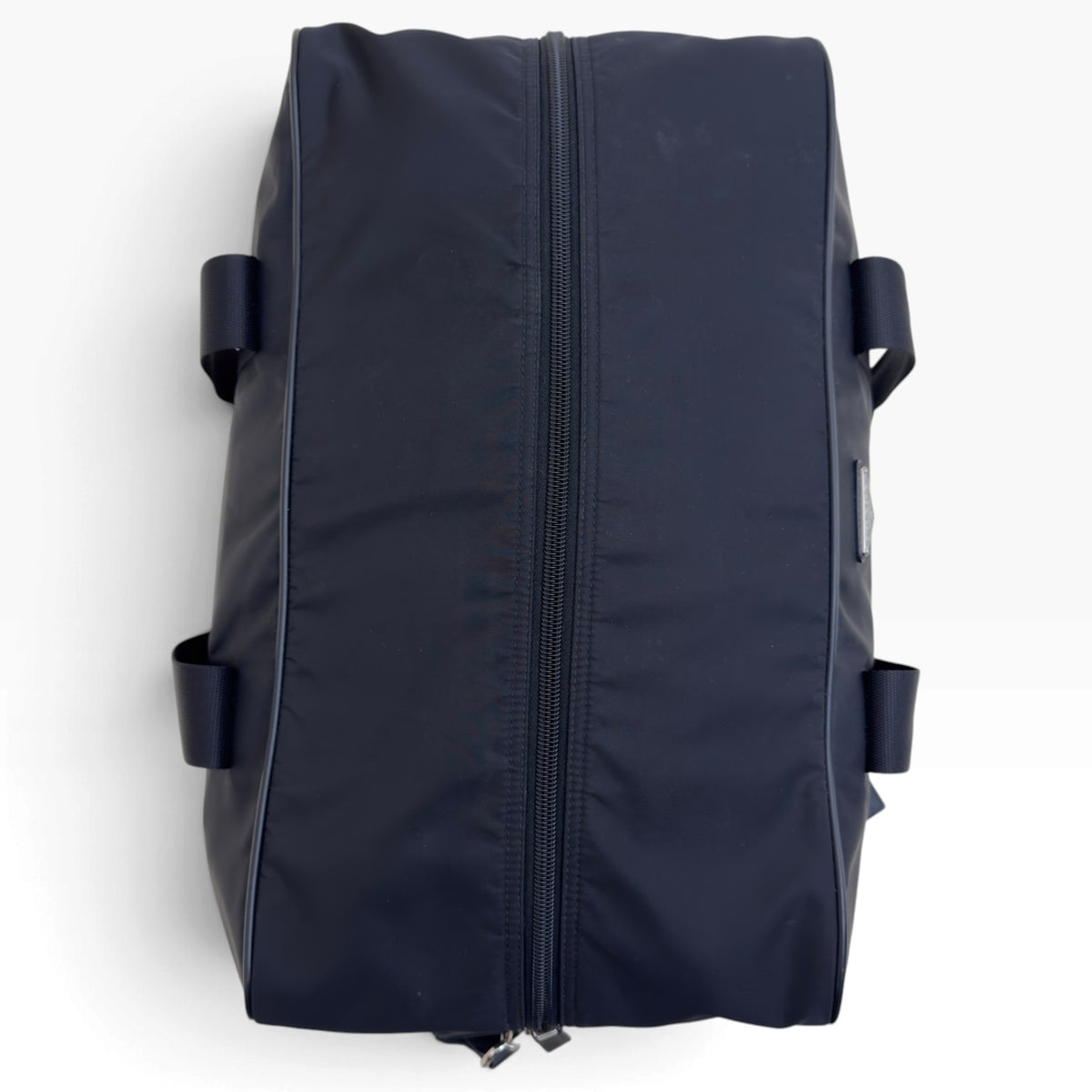 PRADA RE-NYLON TESSUTO SAFFIANO TRAVEL DUFFLE BAG BLACK O/S