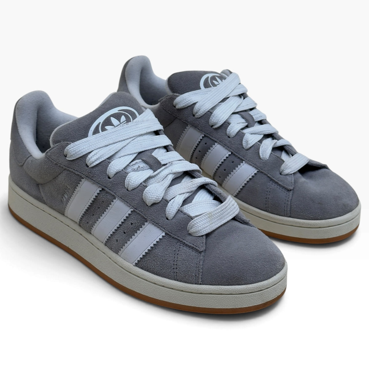 ADIDAS CAMPUS 00S TRAINERS GREY / WHITE UK10