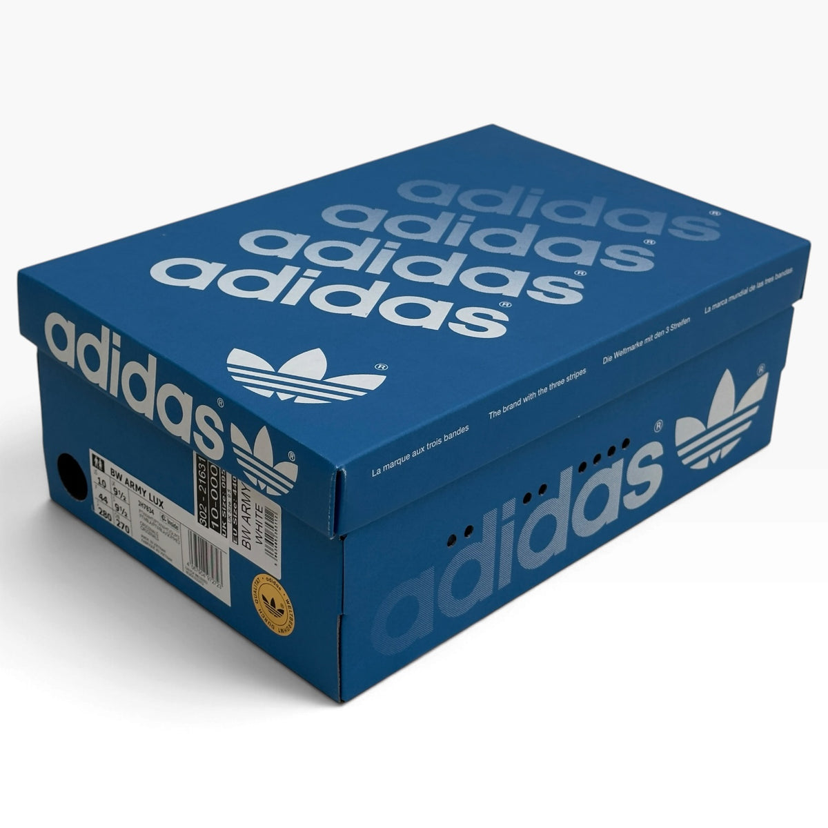 ADIDAS BW ARMY LUX TRAINERS WHITE UK9.5