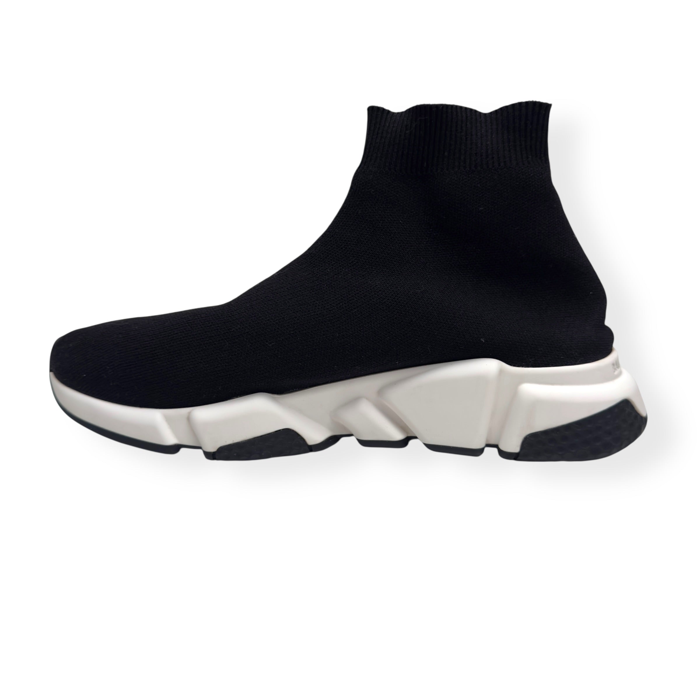 BALENCIAGA SPEED SNEAKER BLACK / WHITE 41 / UK7