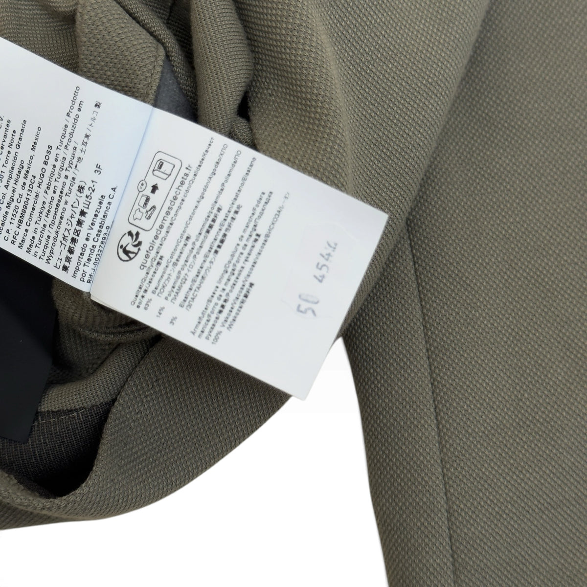 BOSS C HANRY RC BLAZER KHAKI GREEN 50 / M