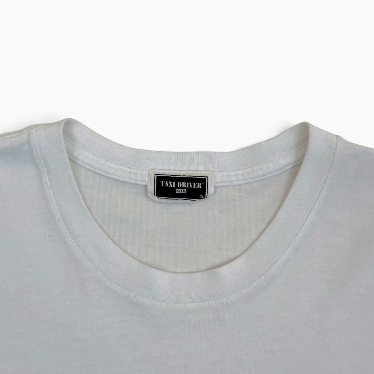 KITH X TAXI DRIVER DVD COVER T-SHIRT WHITE XL