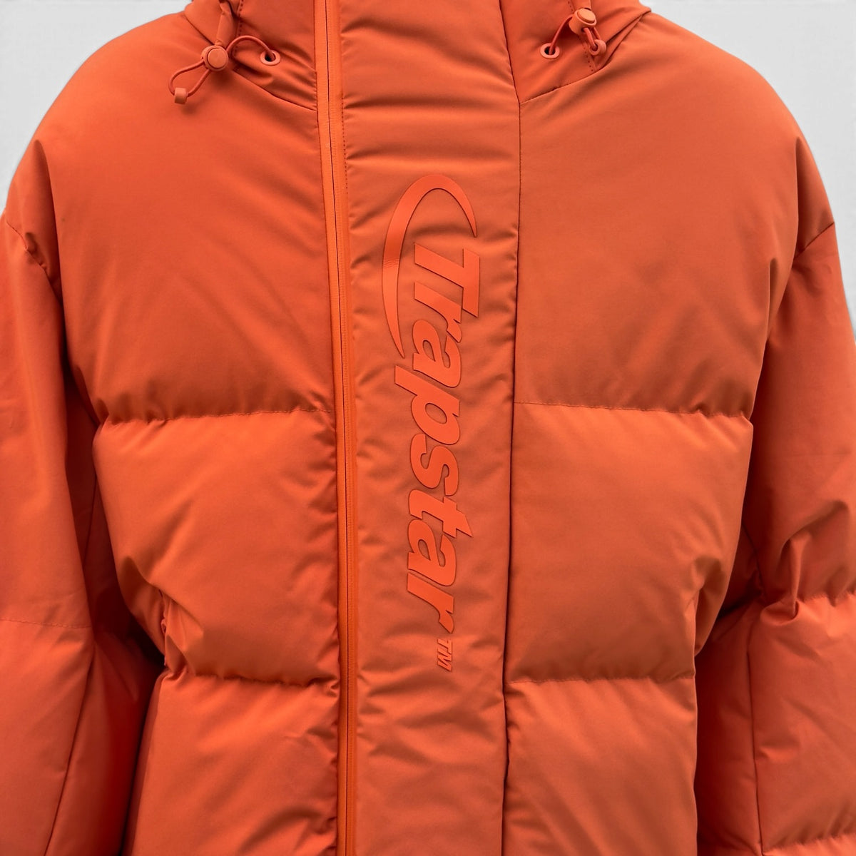 TRAPSTAR HYPERDRIVE PUFFER JACKET ORANGE XL
