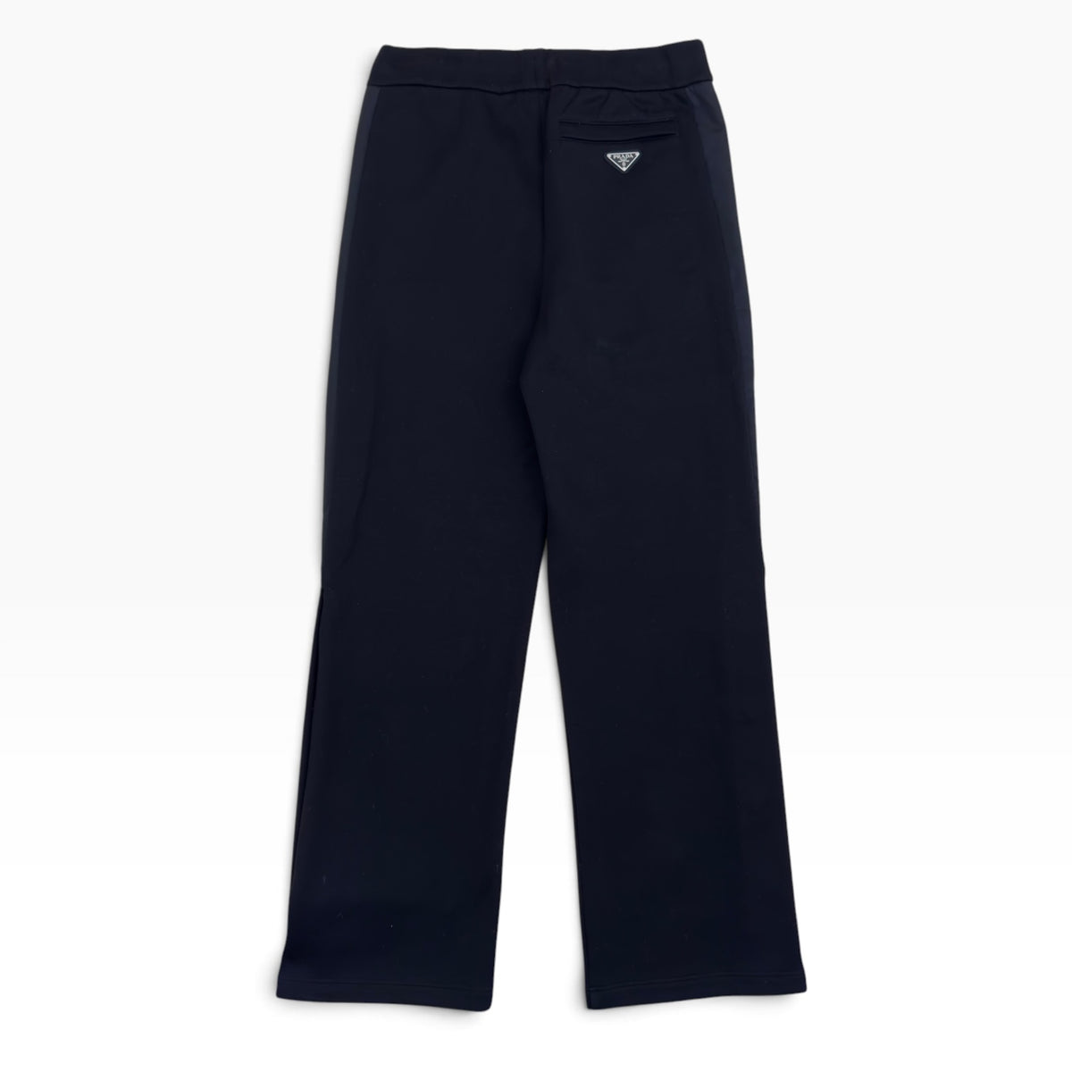 PRADA FELPA DOUBLE POPPER SIDE TRACK PANTS BLACK S