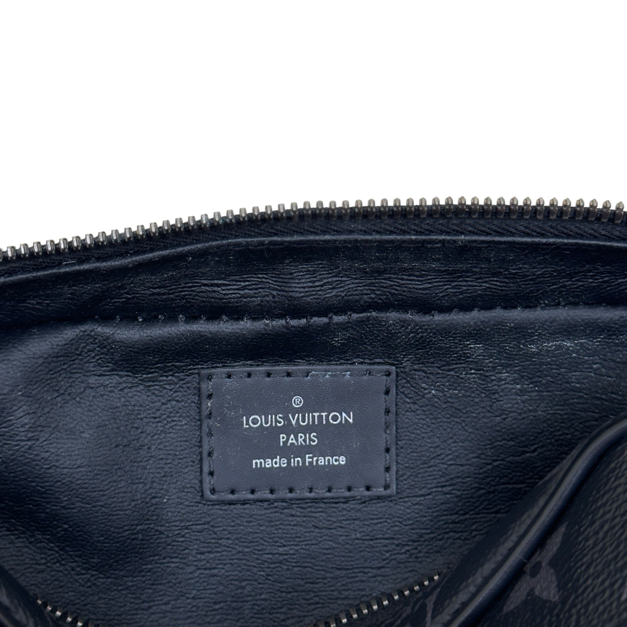 LOUIS VUITTON TOILETRY POUCH MONOGRAM ECLIPSE BLACK PM