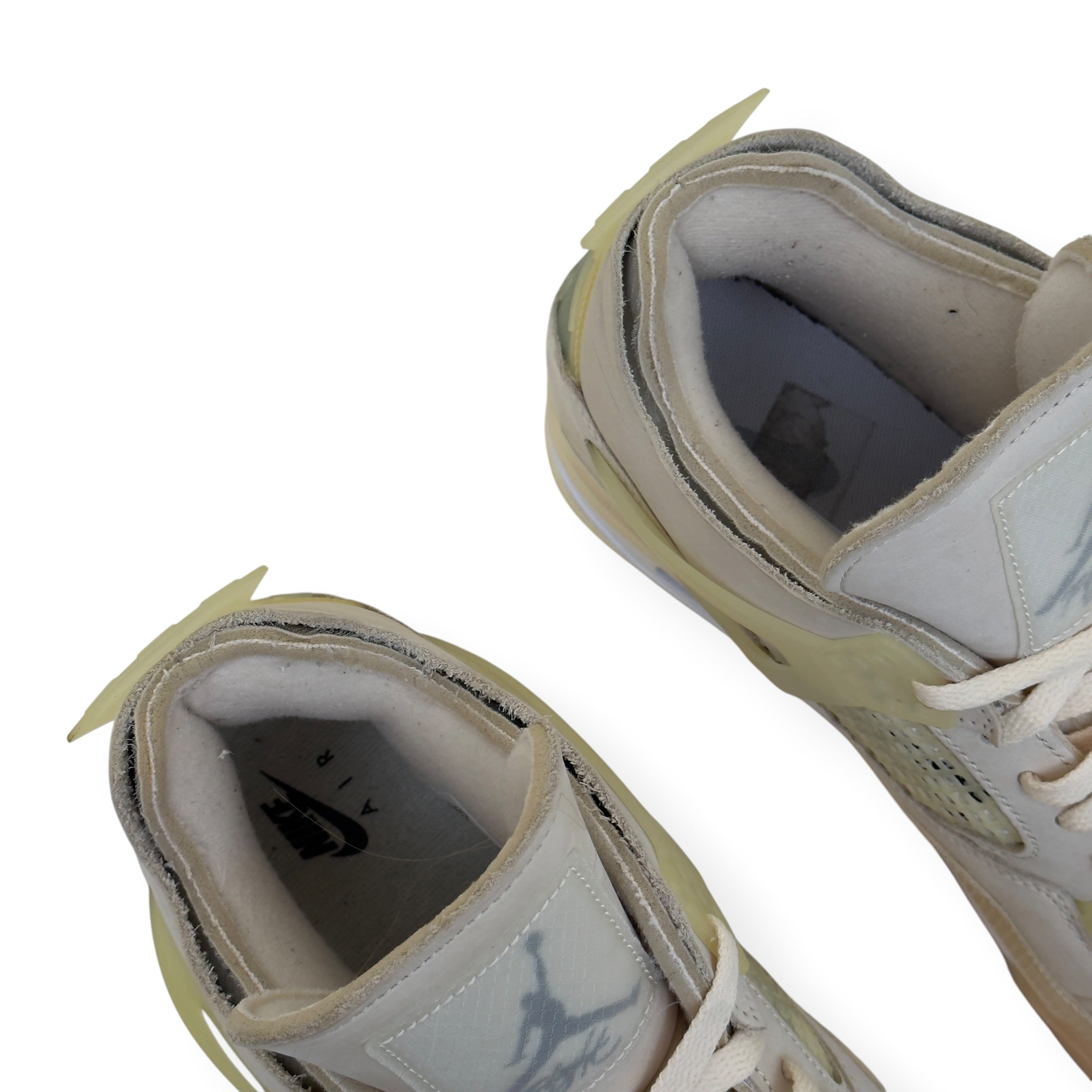 OFF-WHITE X AIR JORDAN 4 RETRO SP SNEAKER SAIL UK11