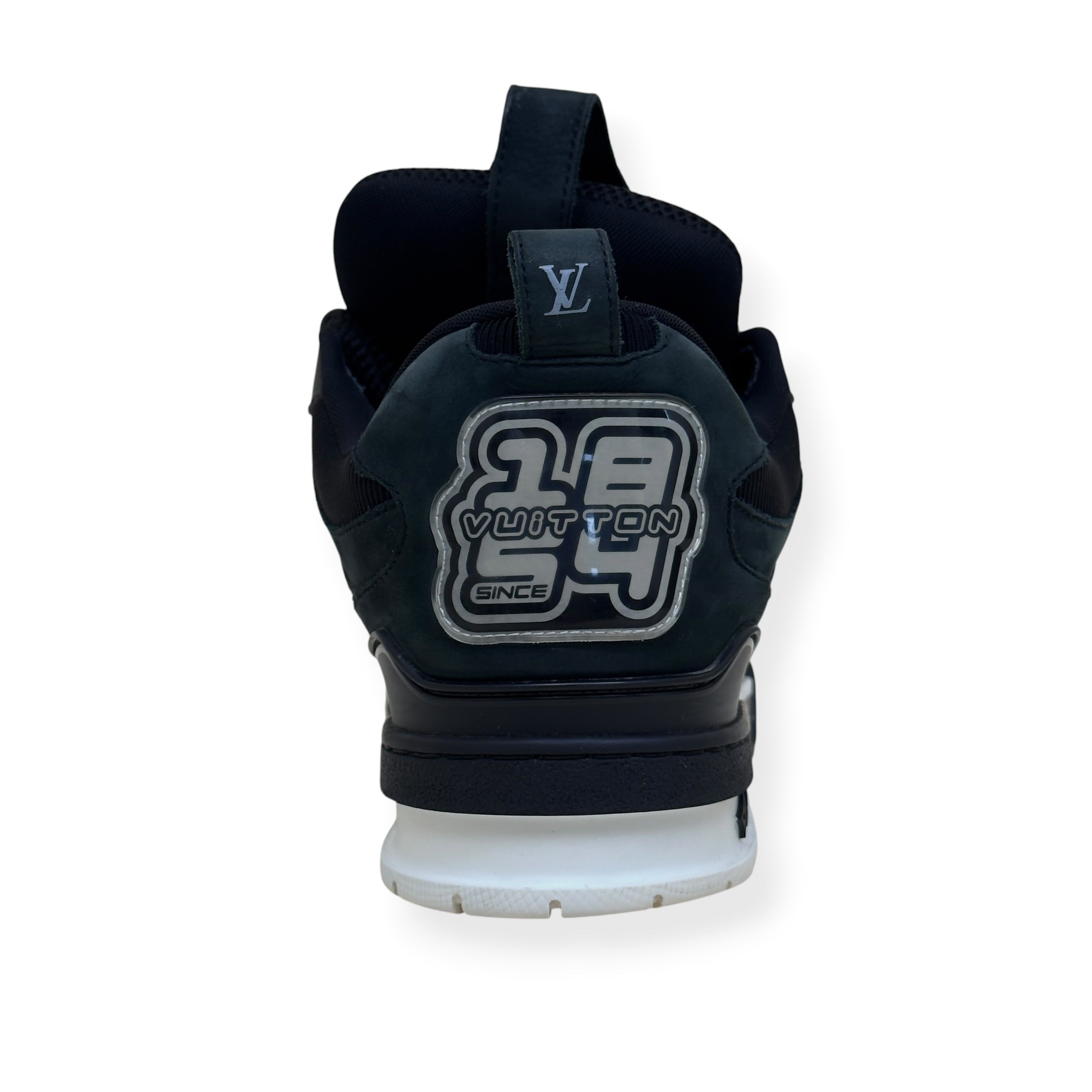LOUIS VUITTON LV SKATE SNEAKER BLACK / WHITE UK10