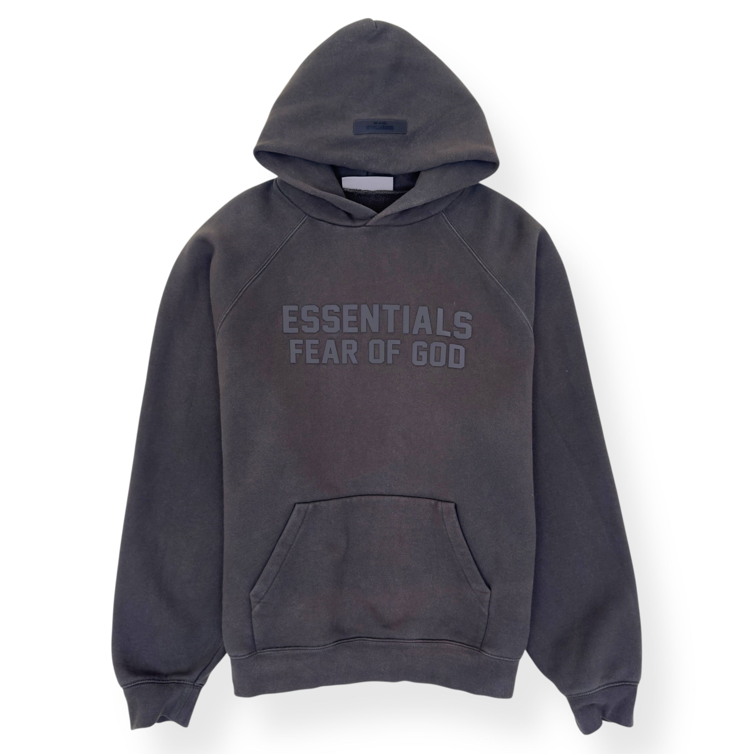 ESSENTIALS FEAR OF GOD HOODIE BROWN L
