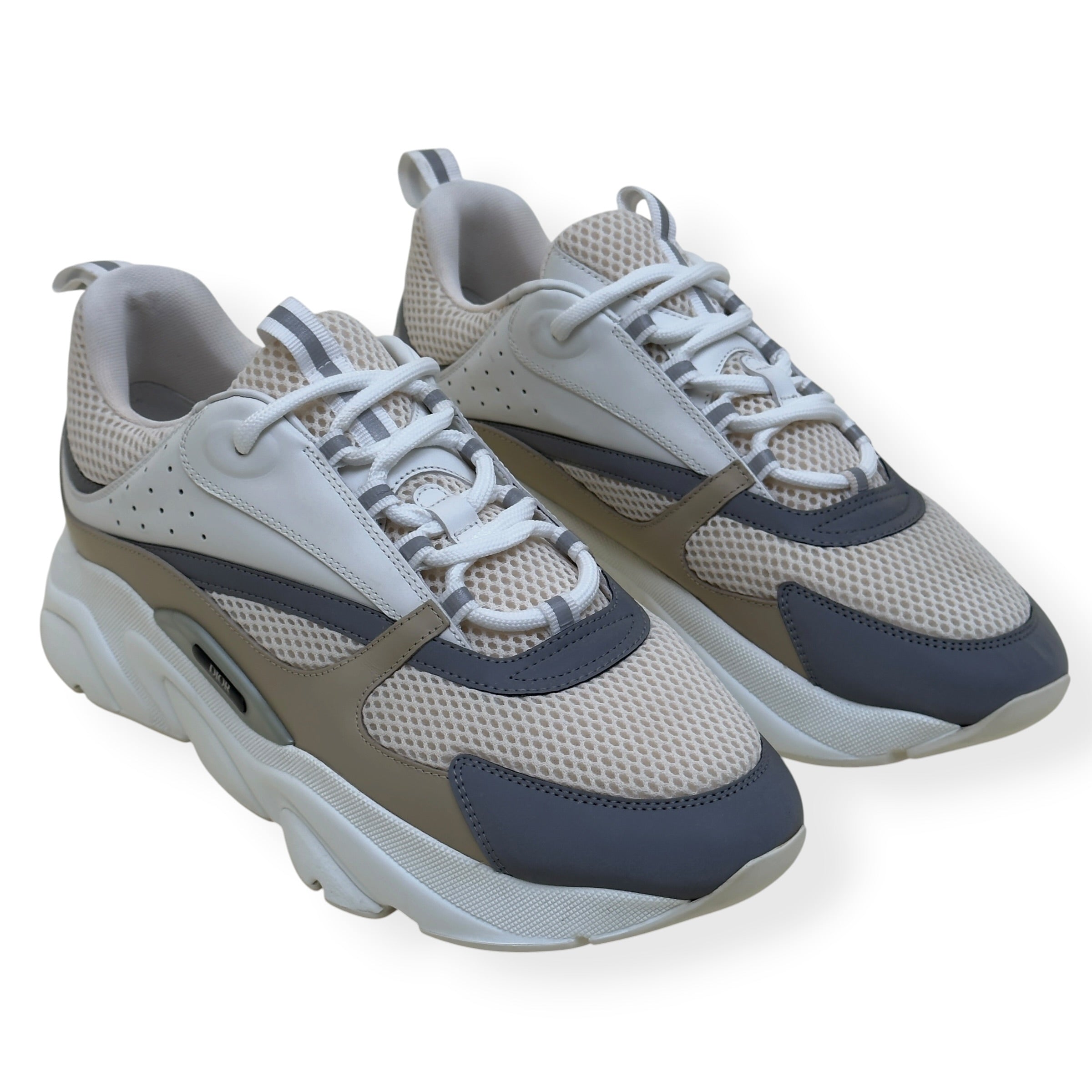 DIOR B22 SNEAKER WHITE / BEIGE / GREY UK11