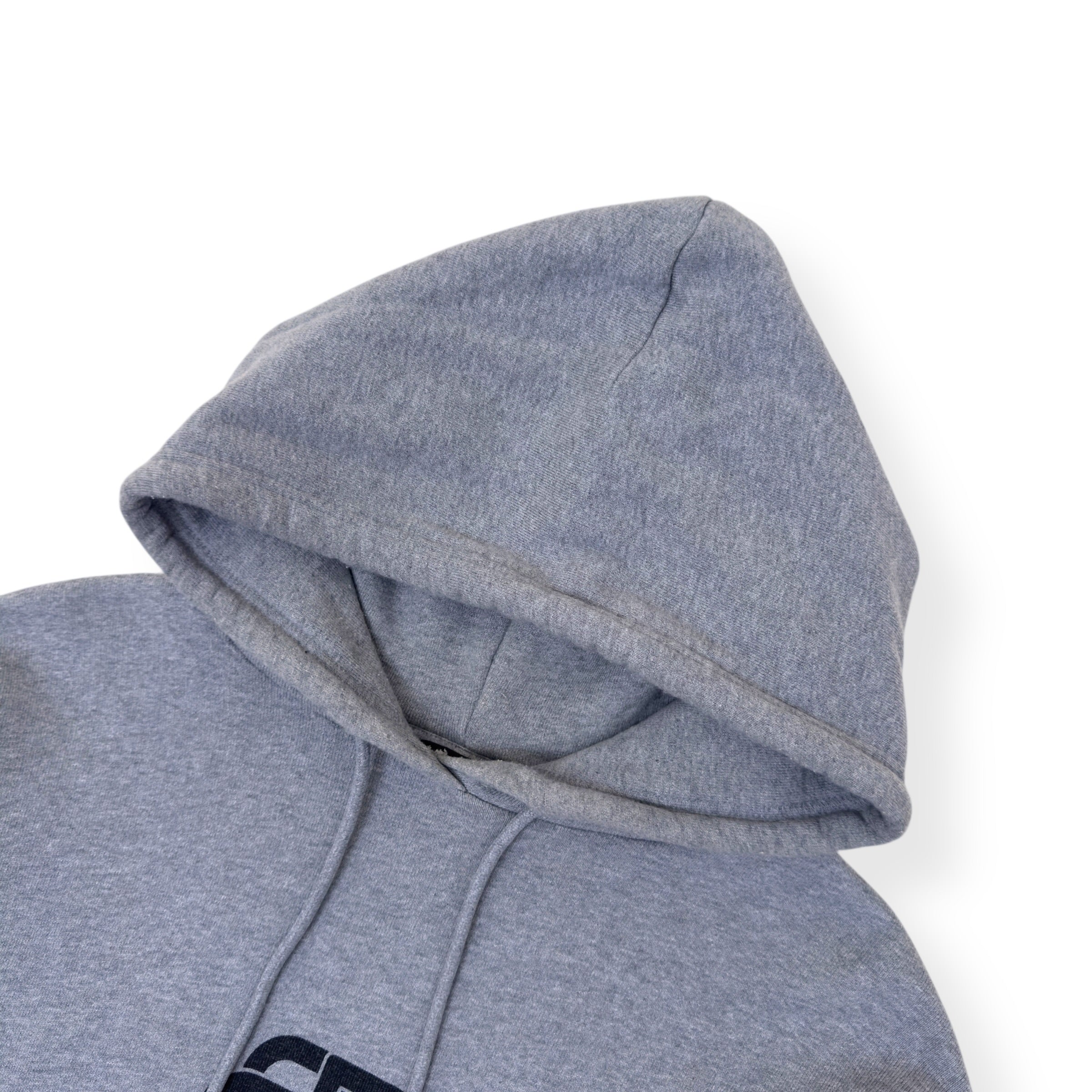 BALENCIAGA BB LOGO HOODIE GREY / BLACK L
