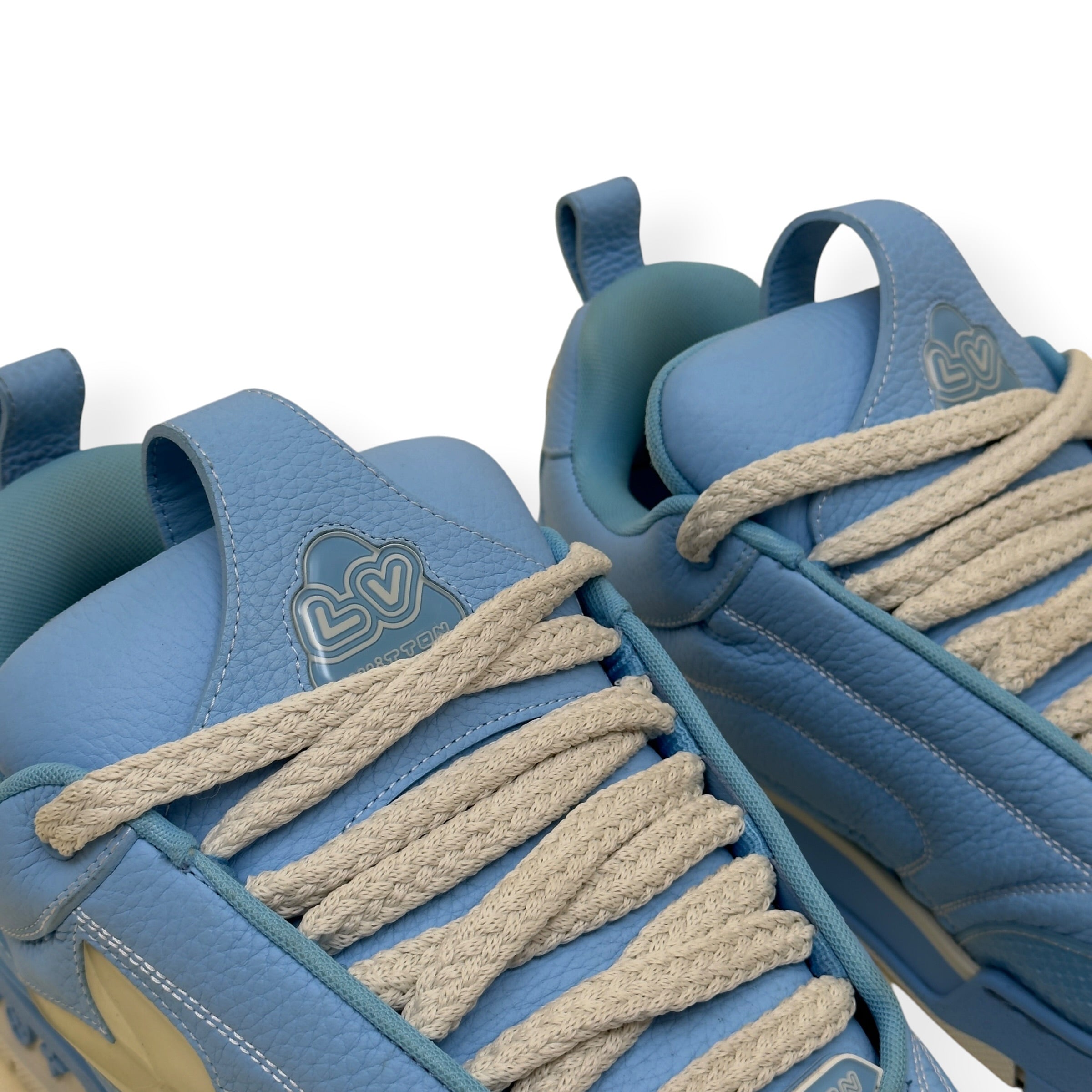 LOUIS VUITTON LV SKATE SNEAKER BABY BLUE UK9
