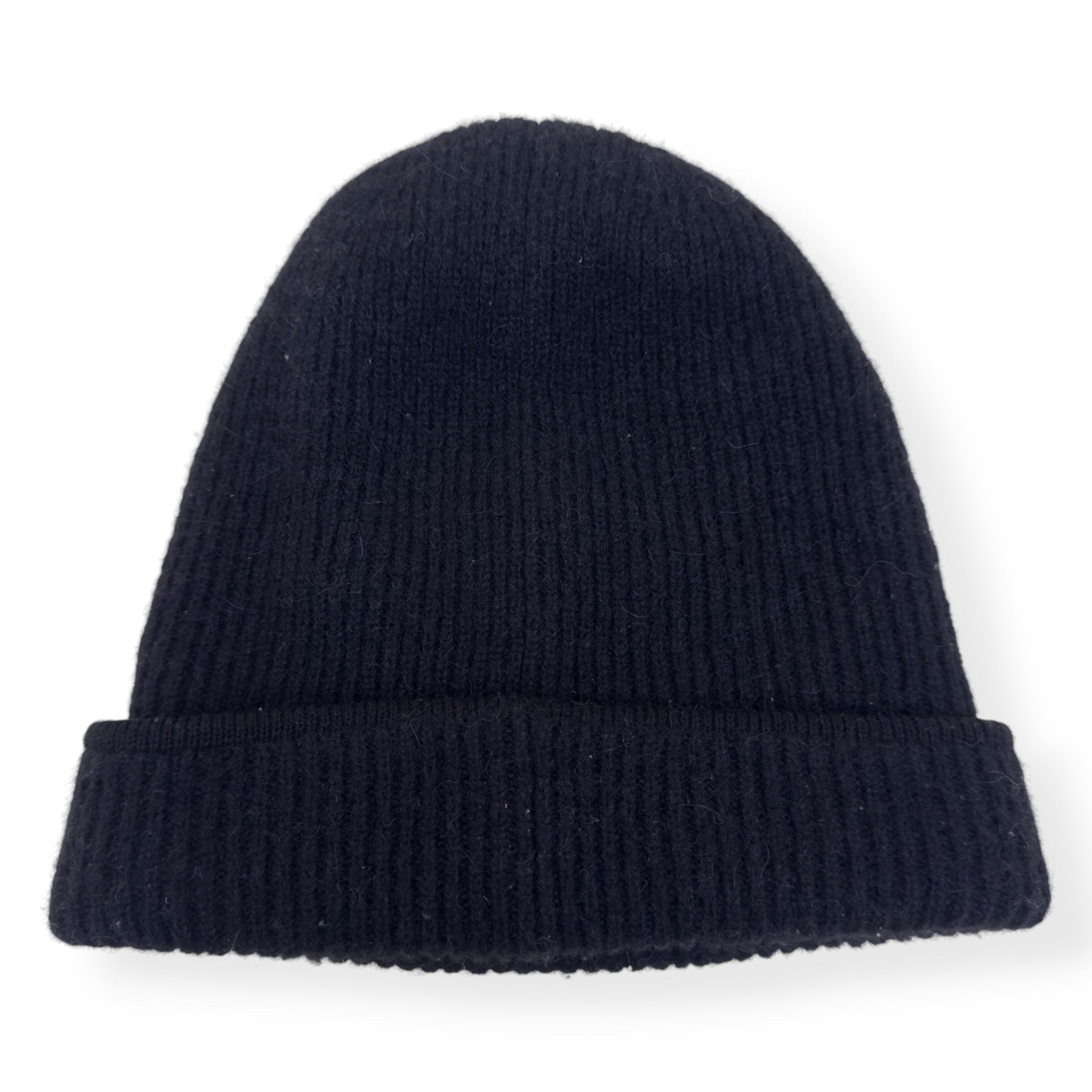 JACQUEMUS ALPACA KNIT BEANIE BLACK O/S