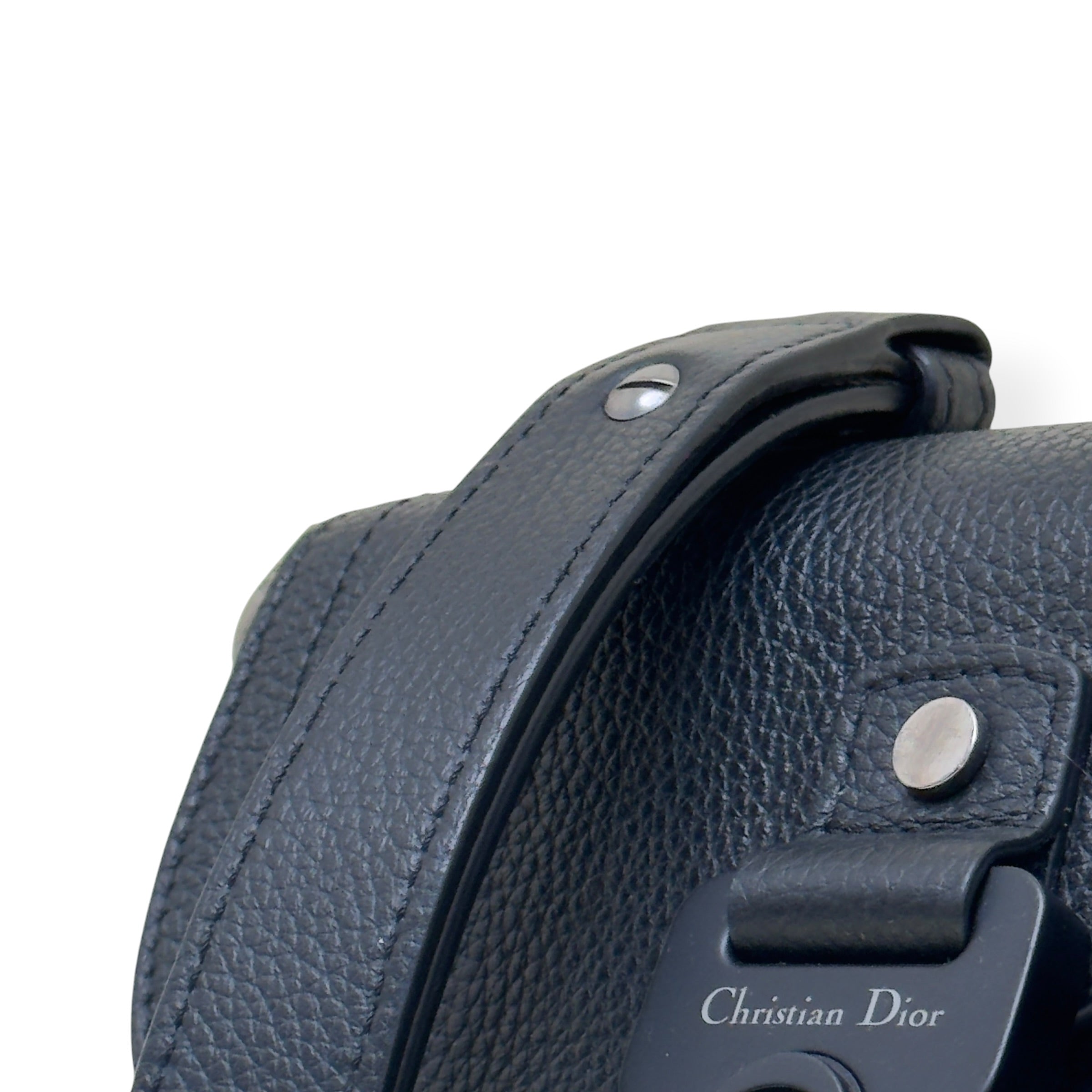 DIOR SADDLE OBLIQUE JACQUARD MESSENGER BAG BLACK MINI