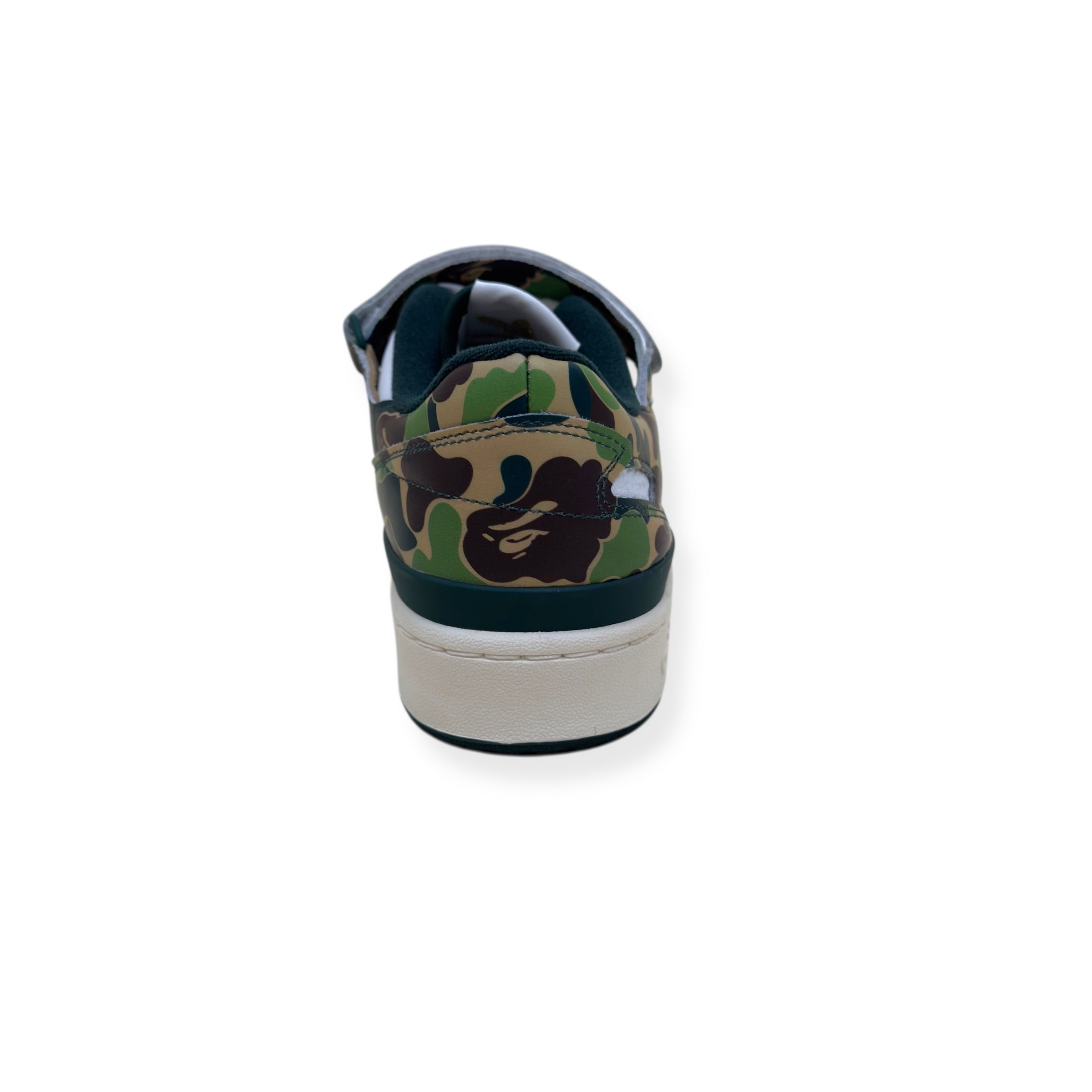 ADIDAS X BAPE FORUM 84 LOW ‘30TH ANNIVERSARY’ SNEAKER GREEN UK10.5