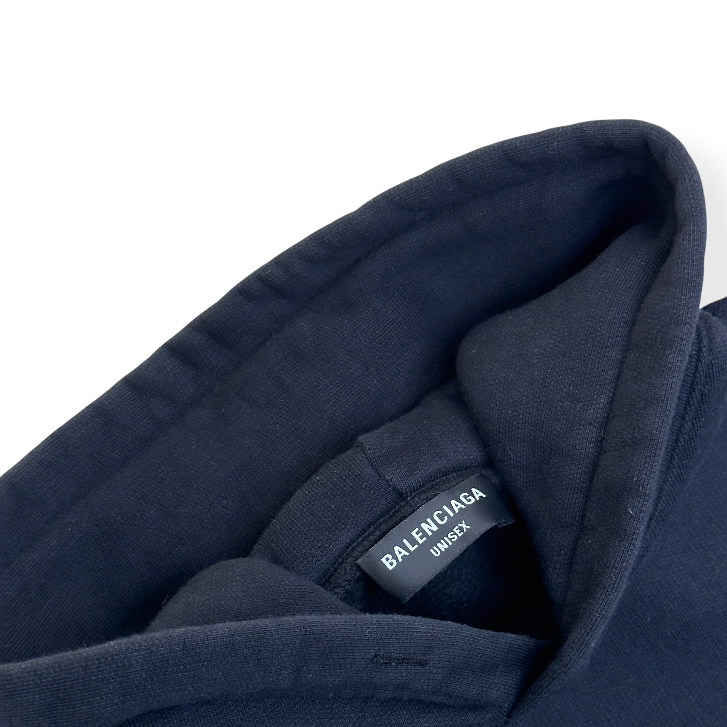 BALENCIAGA SLIME DRIP LOGO HOODIE BLACK 2 / M