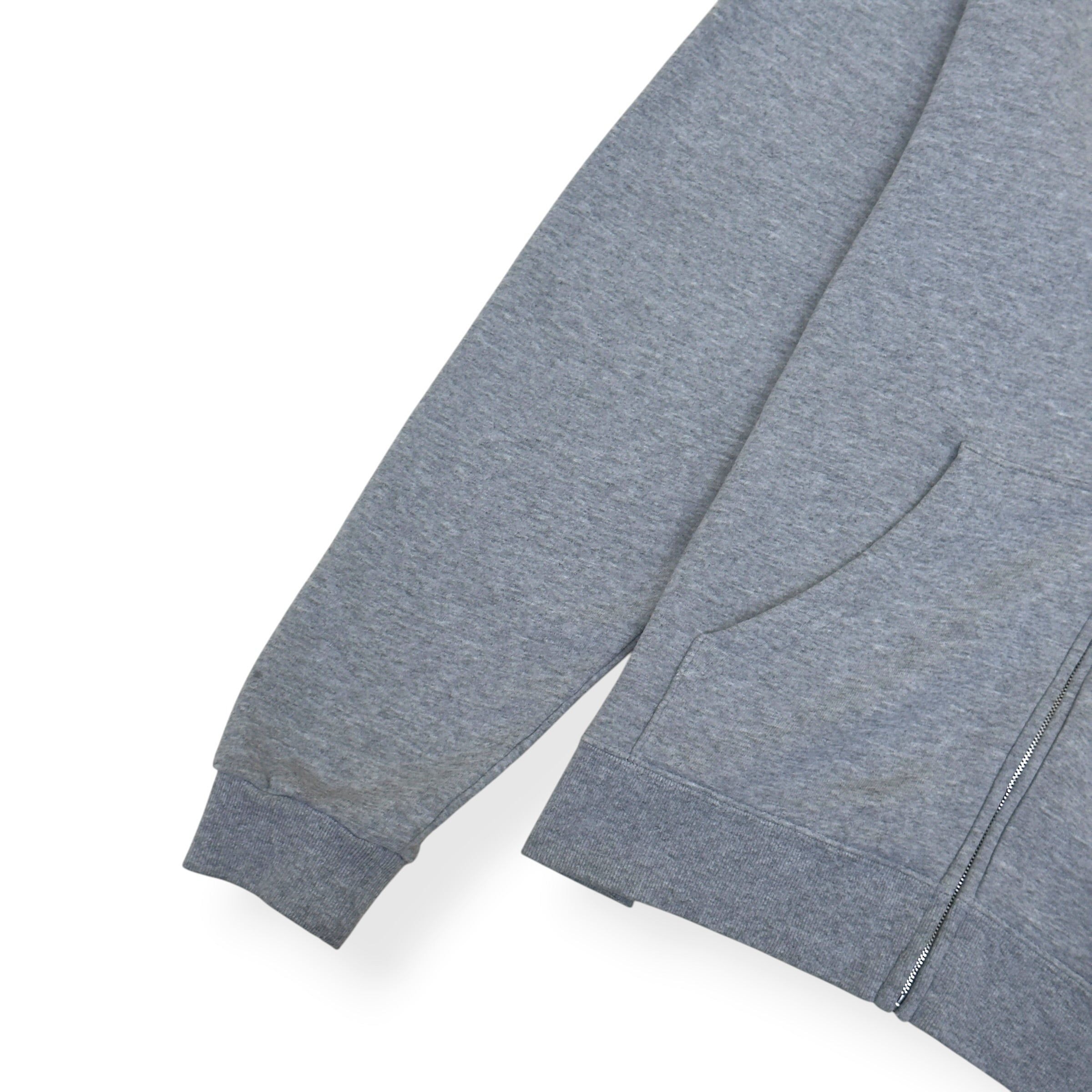 GALLERY DEPT. DEPT DE LA GALERIE ZIP-UP HOODIE GREY L
