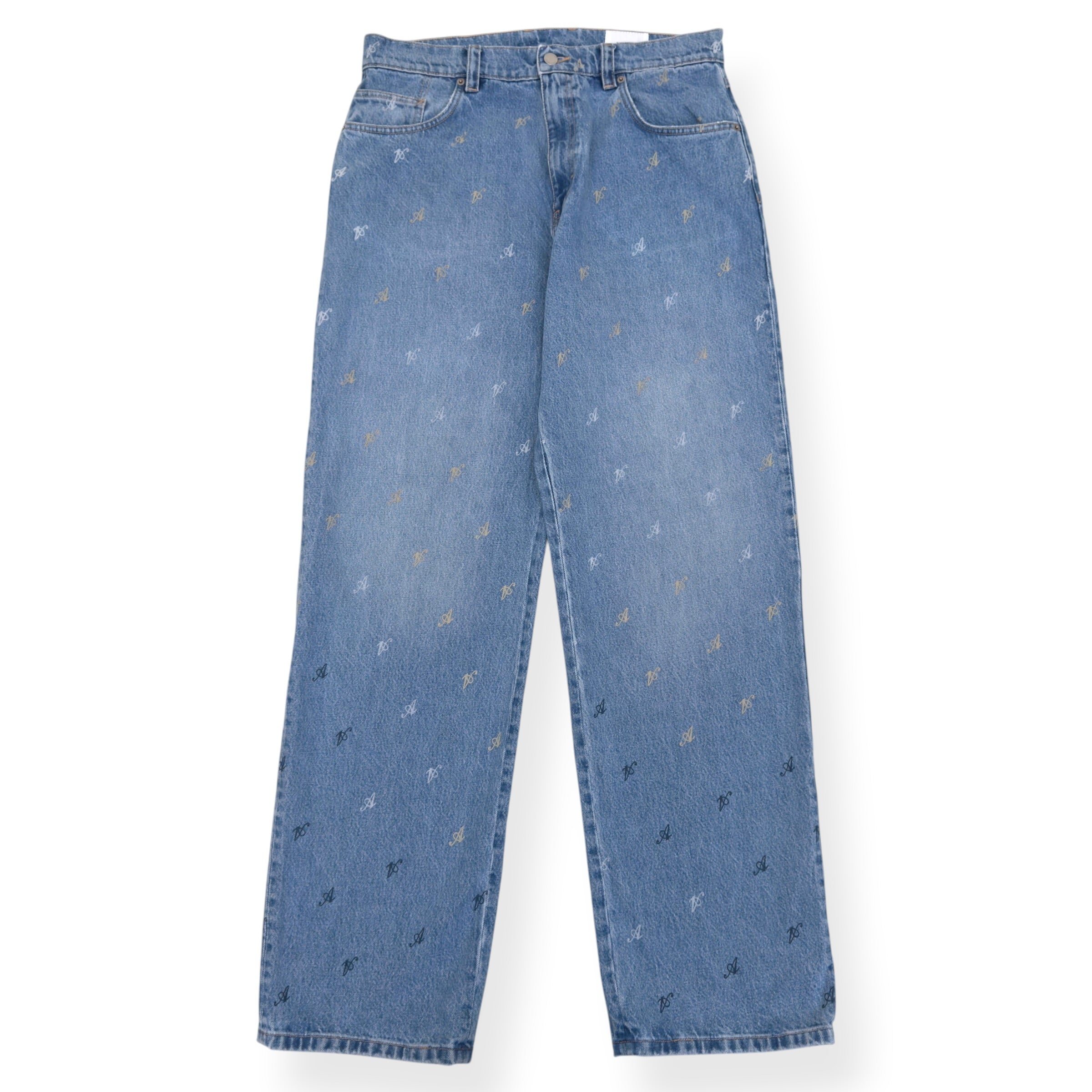 AXEL ARIGATO PLAY RELAXED FIT DENIM JEANS BLUE W32 / M