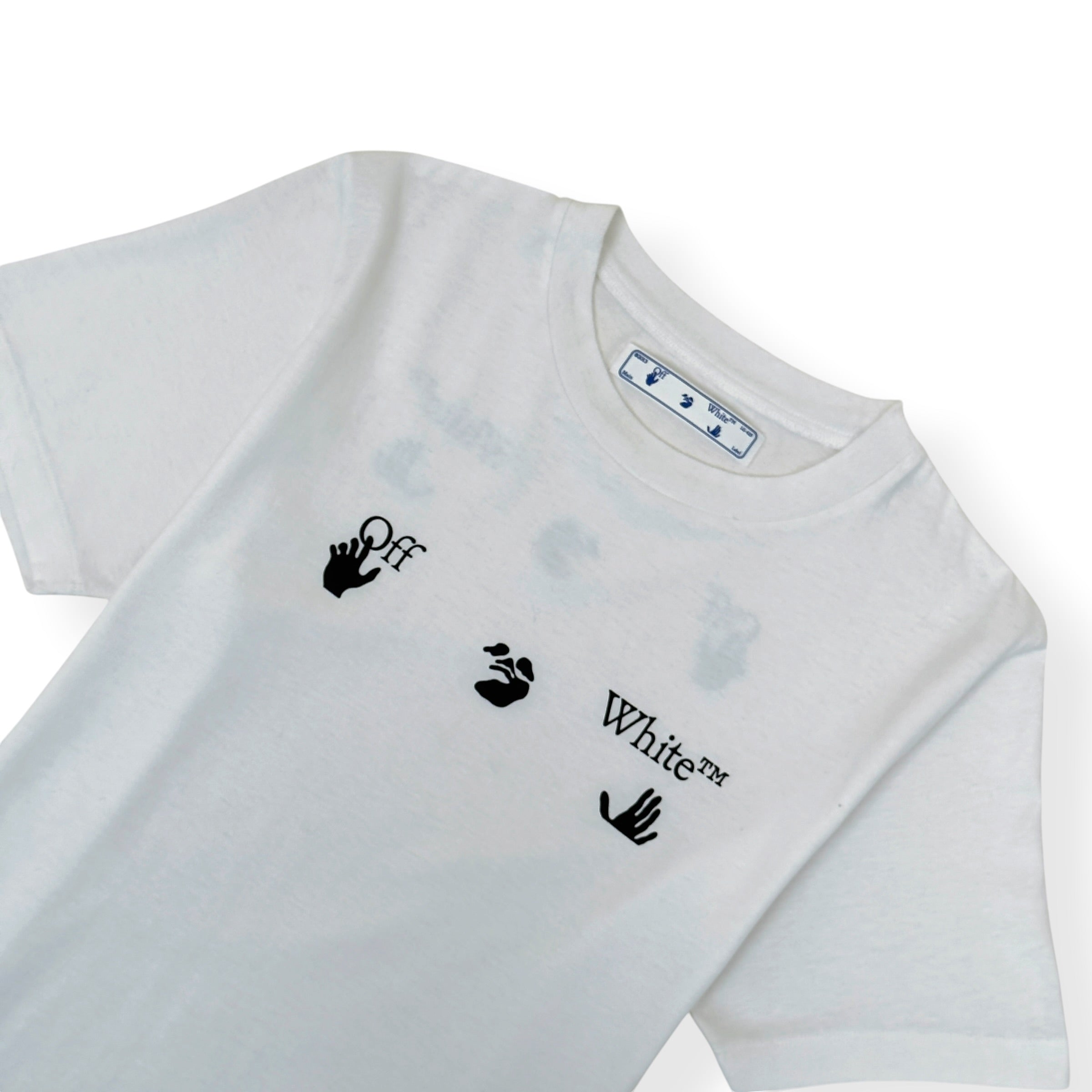 OFF-WHITE HAND OFF LOGO T-SHIRT WHITE M