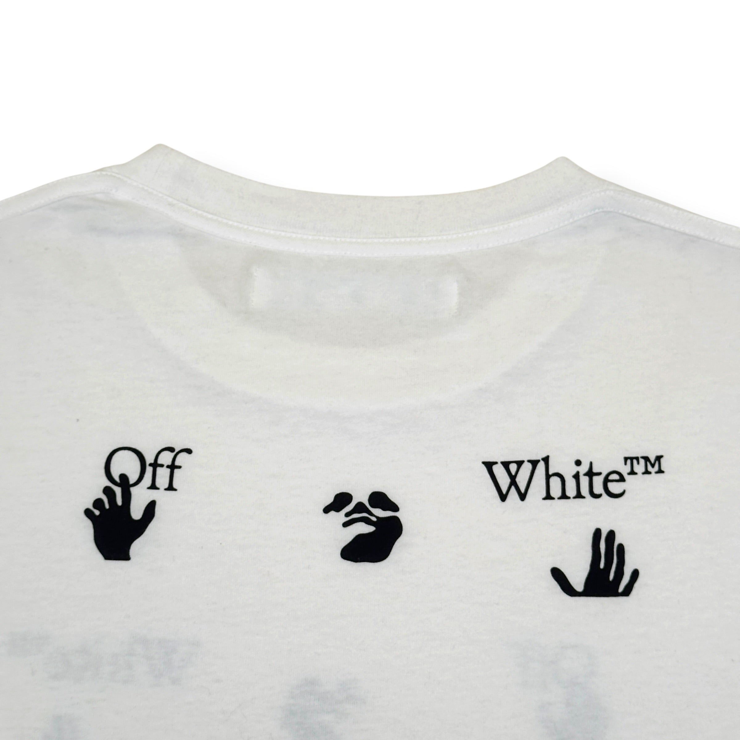 OFF-WHITE HAND OFF LOGO T-SHIRT WHITE M