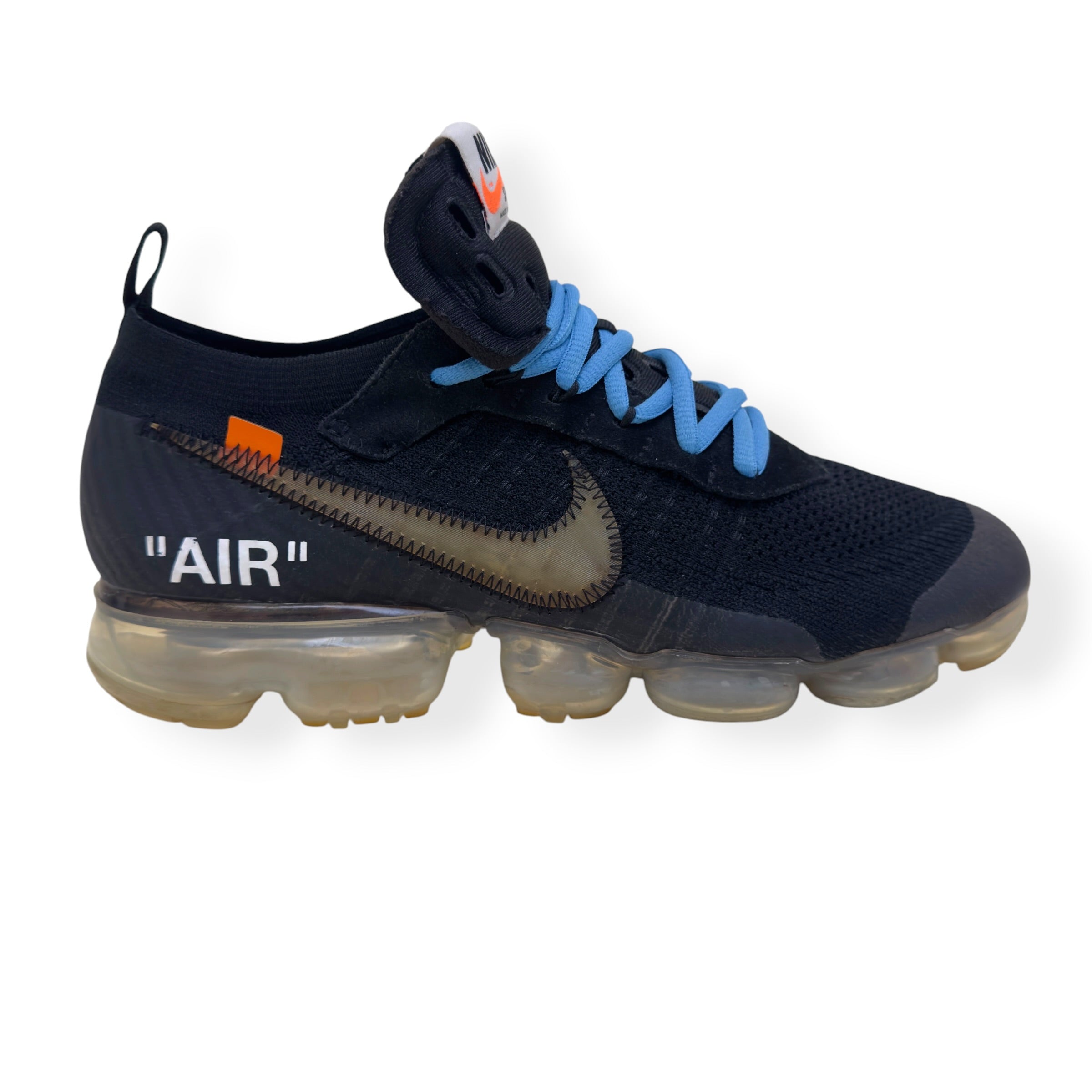 NIKE X OFF-WHITE VAPORMAX SNEAKER BLACK UK8