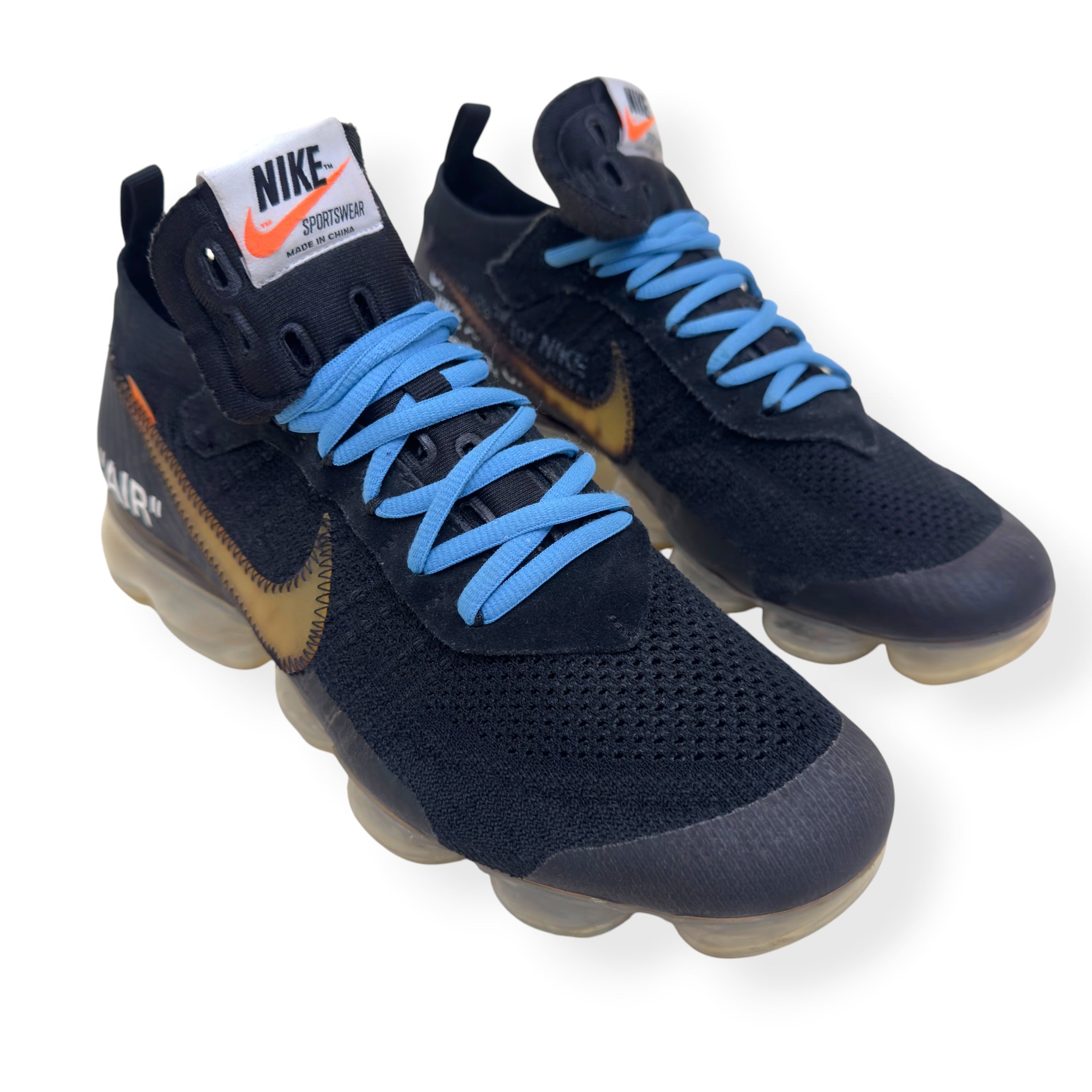 NIKE X OFF-WHITE VAPORMAX SNEAKER BLACK UK8