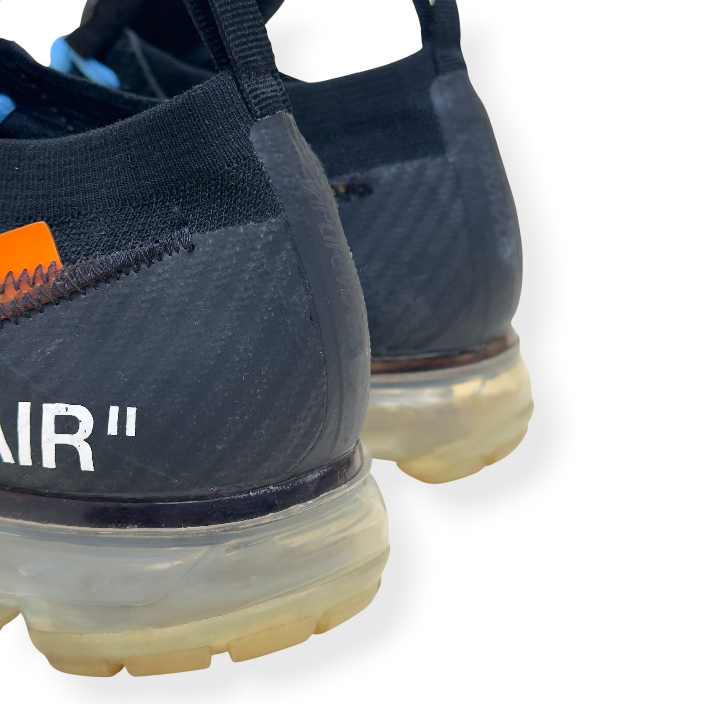 NIKE X OFF-WHITE VAPORMAX SNEAKER BLACK UK8