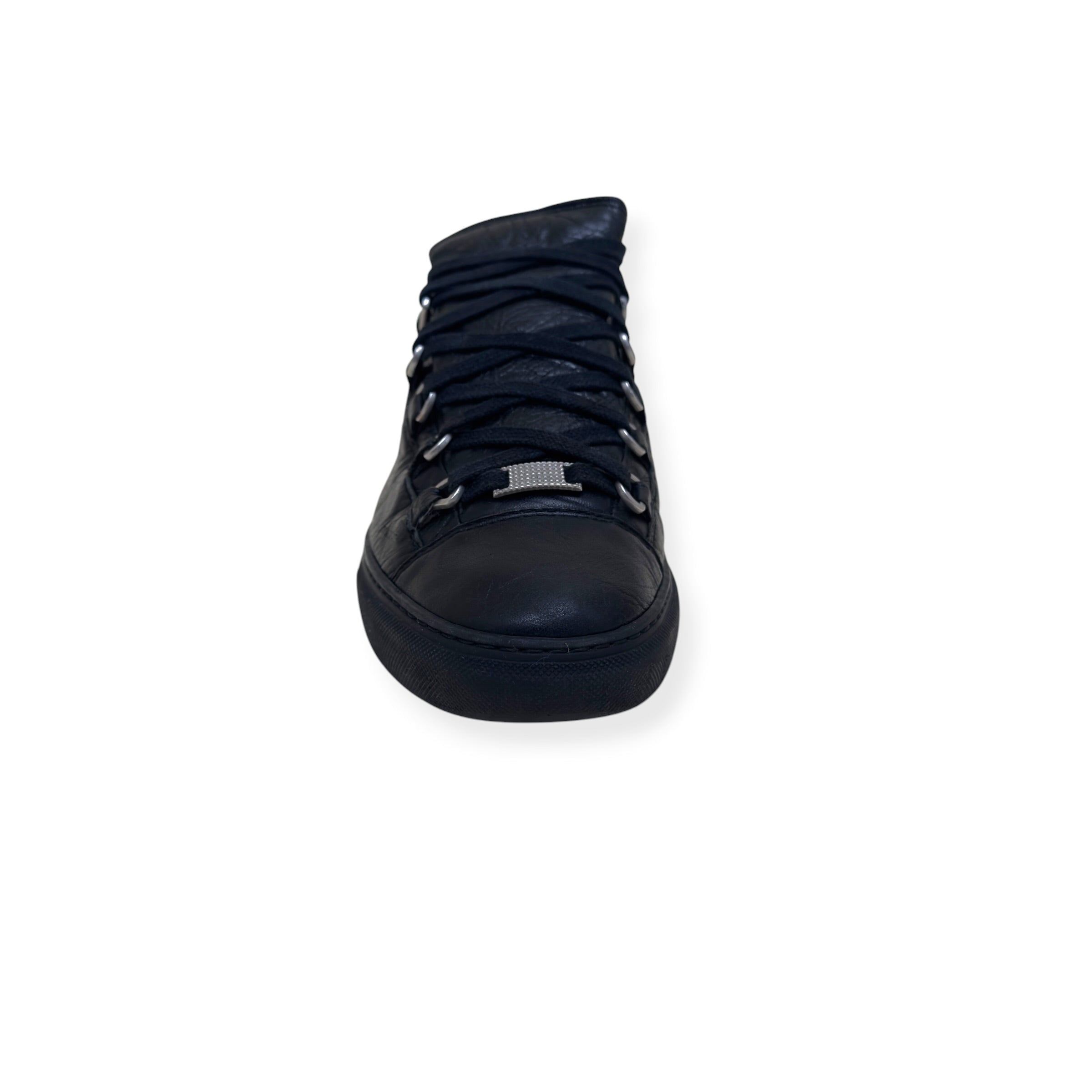 BALENCIAGA ARENA LOW TOP SNEAKER BLACK 40 / UK6