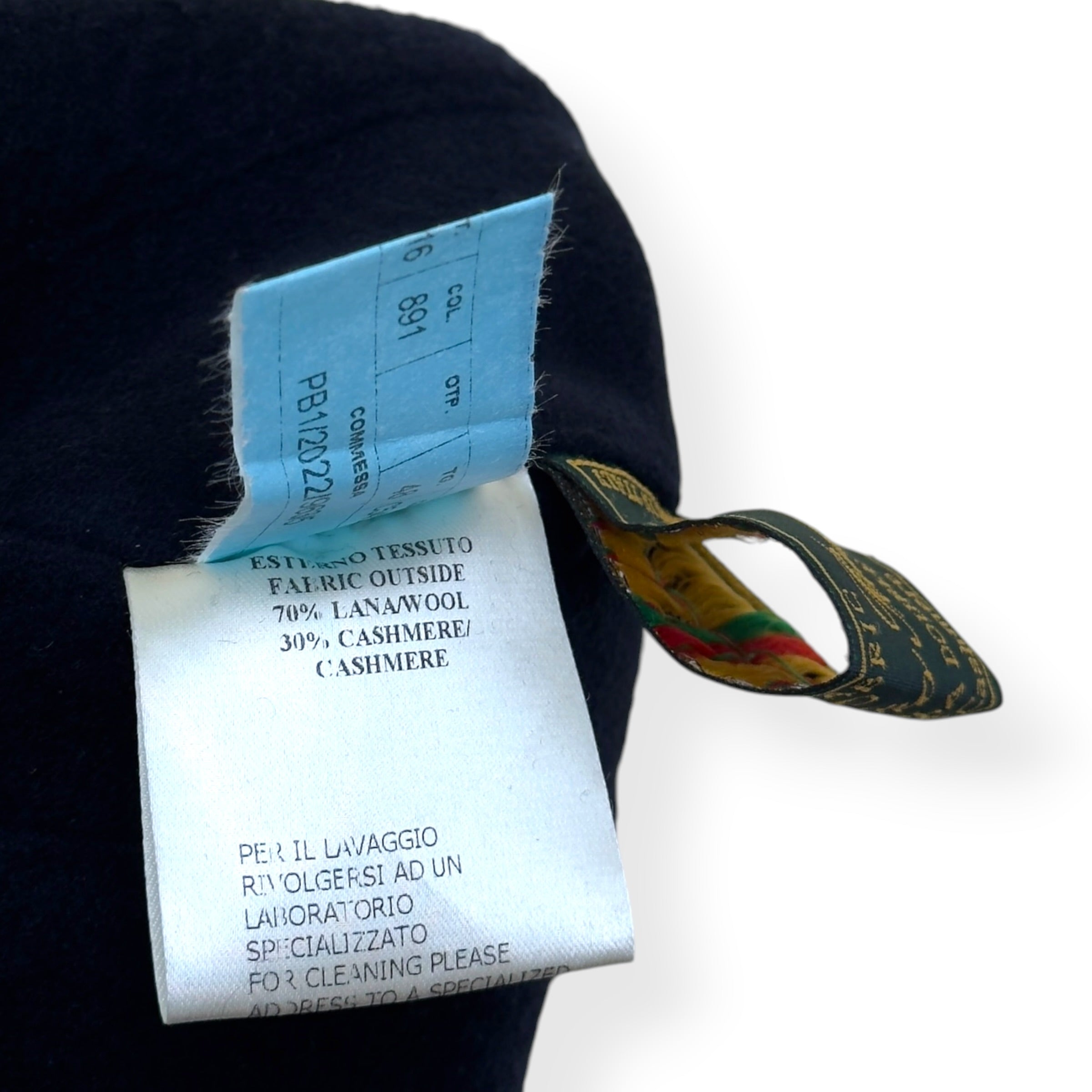 THOM SWEENEY CASHMERE JACKET BLUE 48 / S