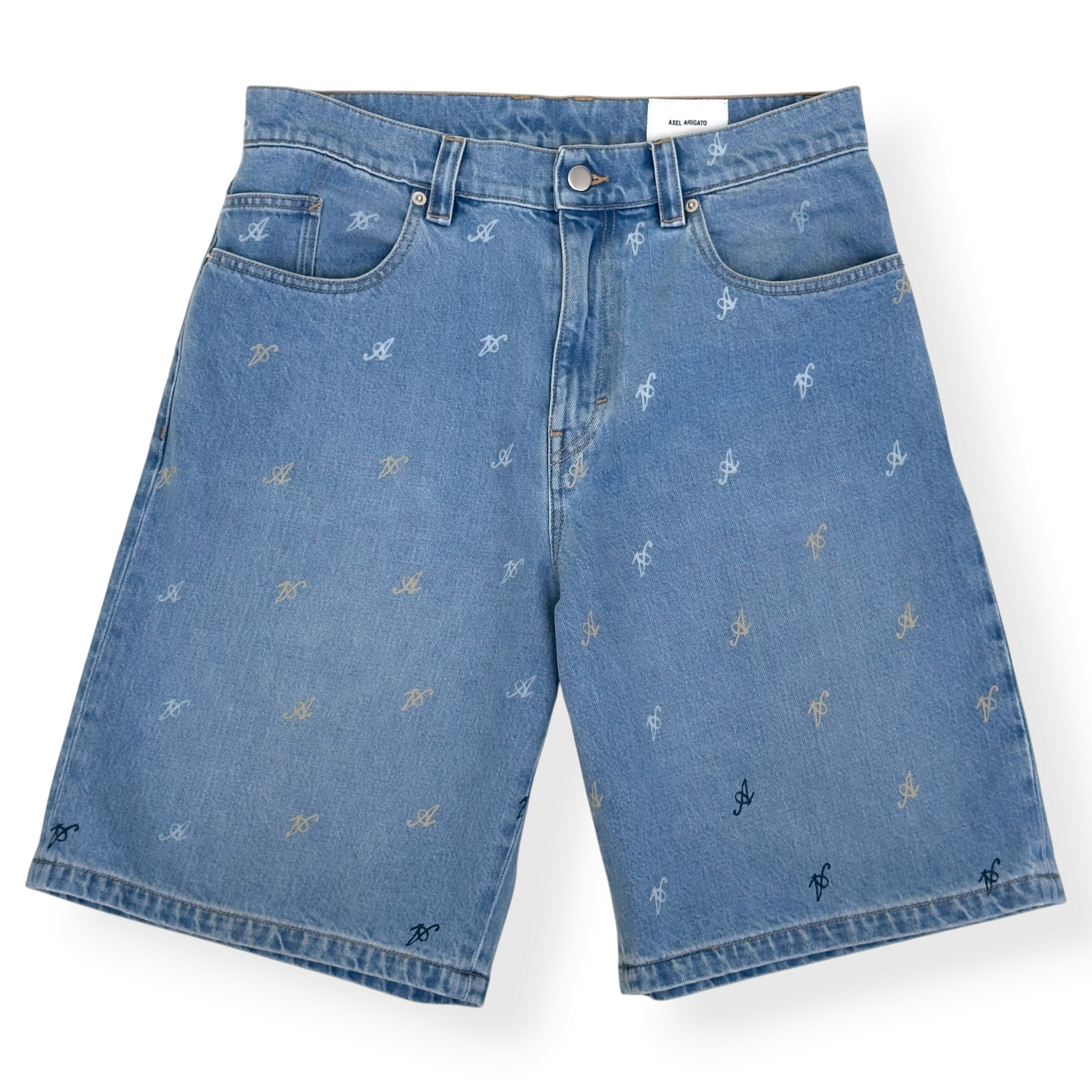AXEL ARIGATO MILES DENIM SHORTS BLUE S