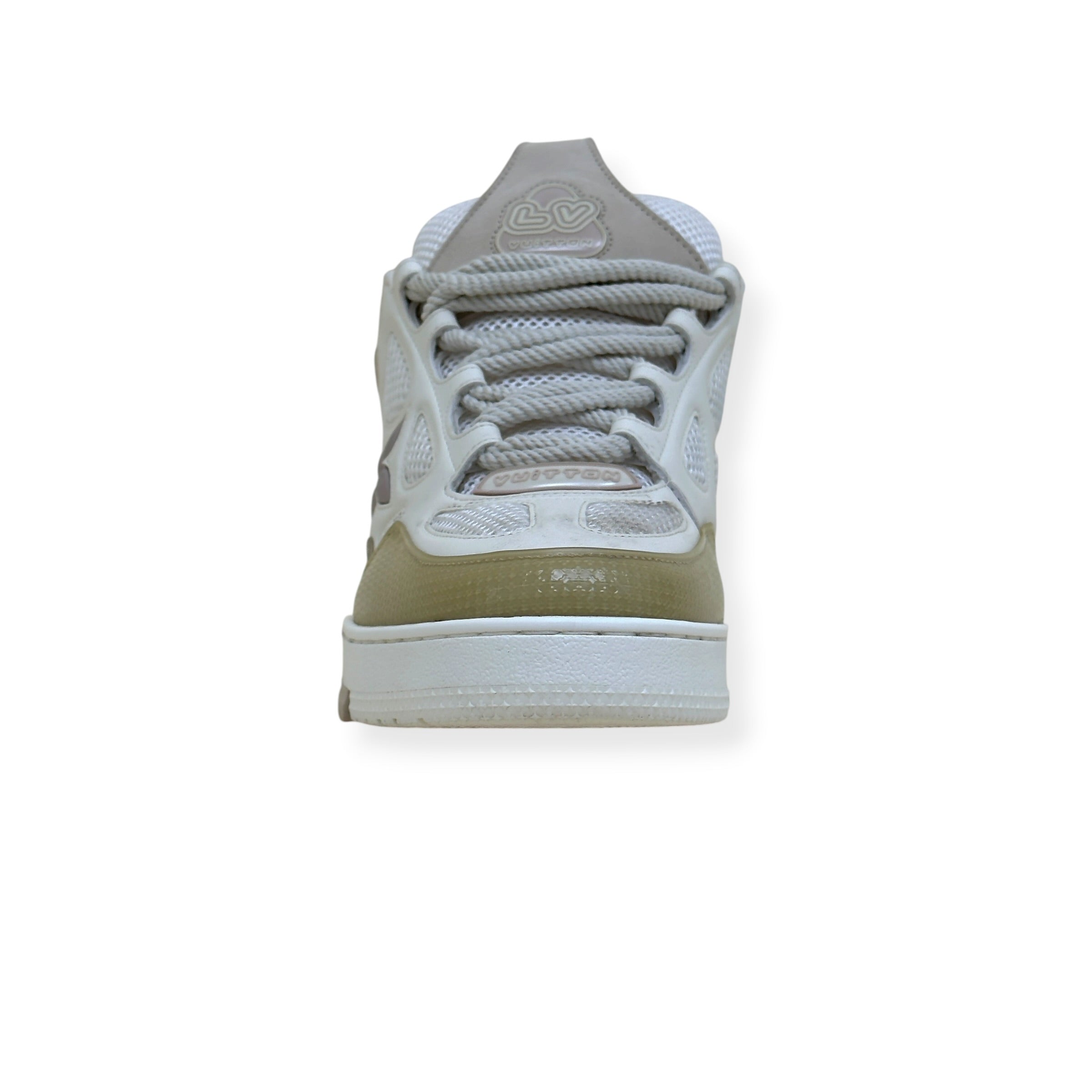 LOUIS VUITTON LV SKATE SNEAKER LUXURY BEIGE UK10