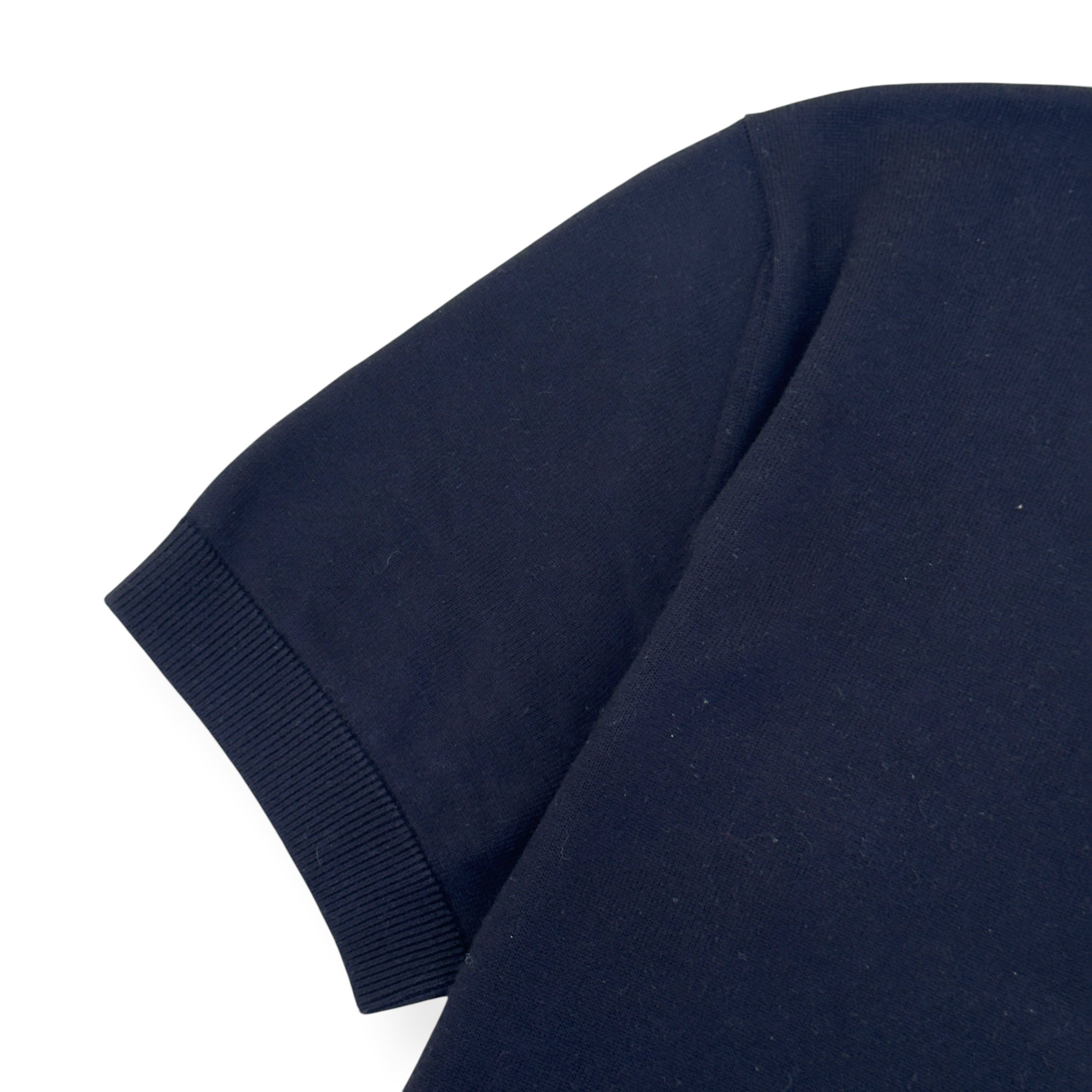 LOUIS VUITTON CASHMERE BLEND POLO SHIRT BLACK S