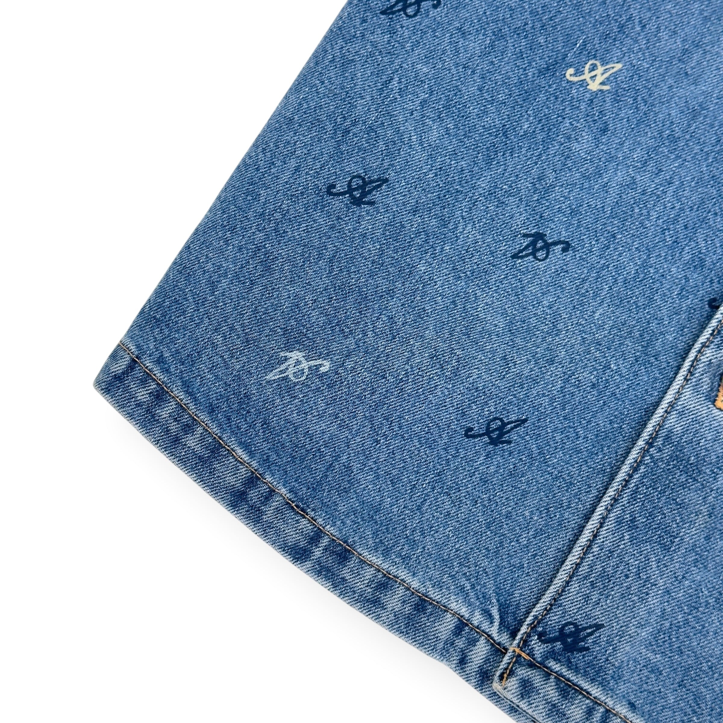 AXEL ARIGATO MILES DENIM SHIRT BLUE M