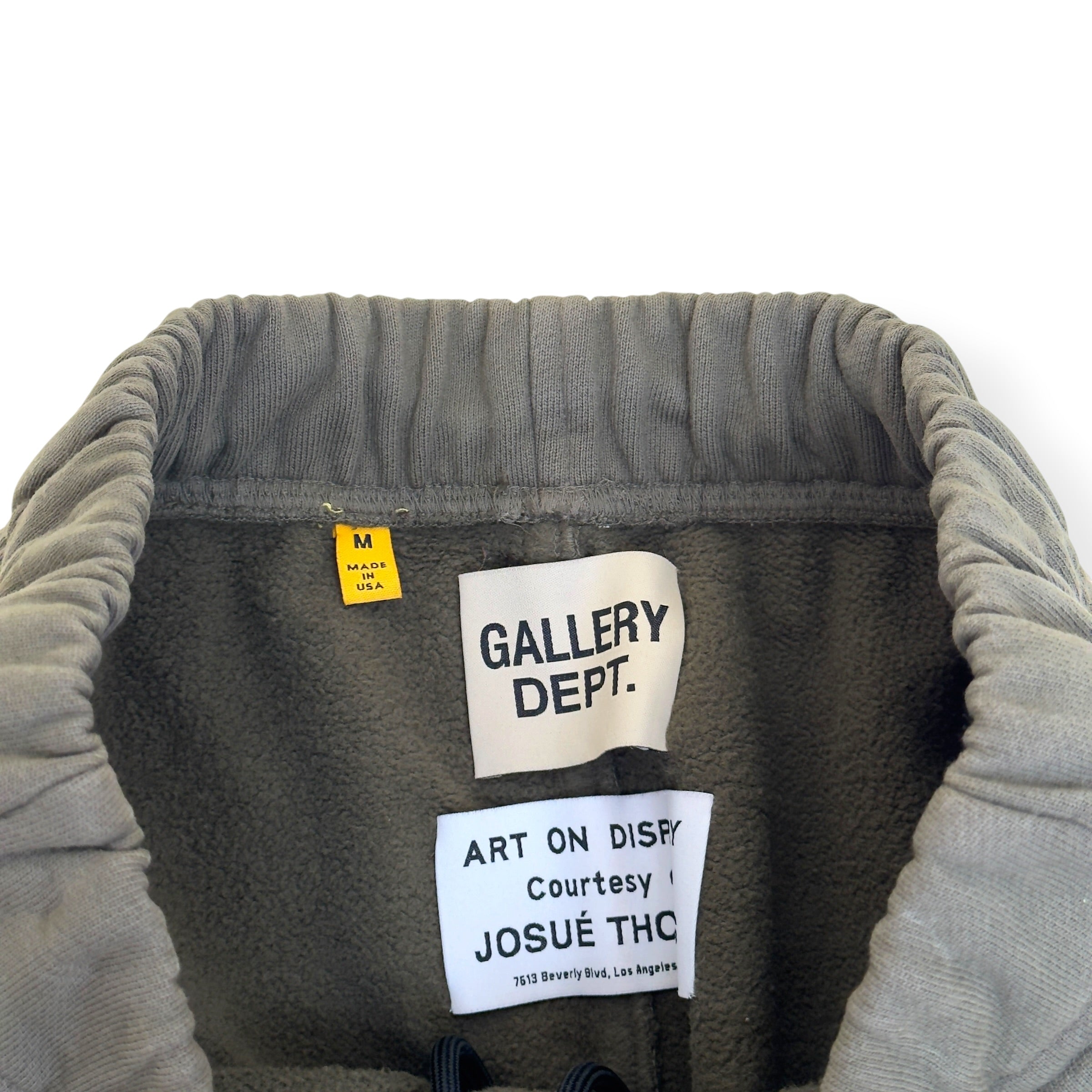 GALLERY DEPT. TEAM TRACK PANTS OLIVE M