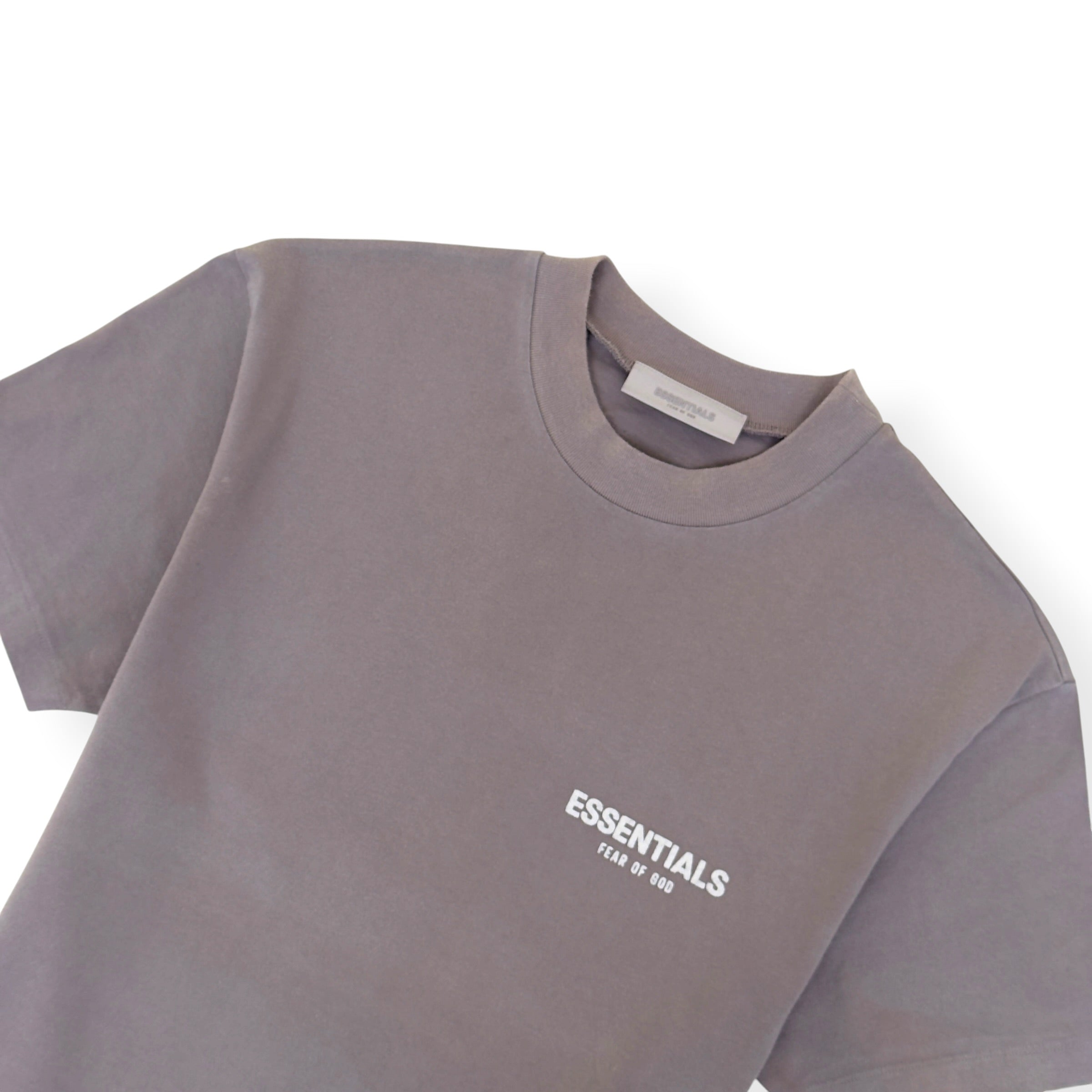 ESSENTIALS FEAR OF GOD COTTON T-SHIRT TAUPE S
