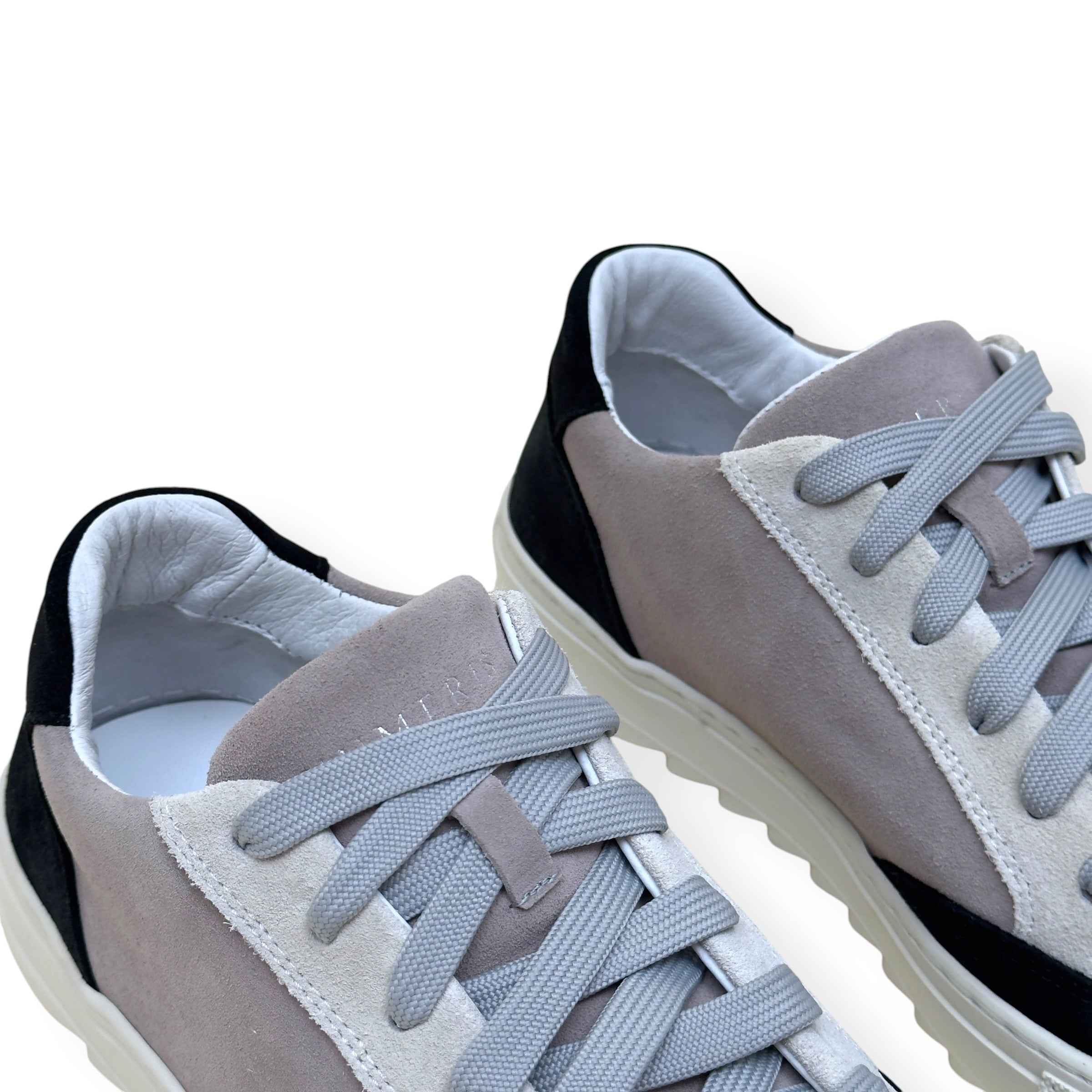 NUMERIS SUEDE SNEAKER GREY / BLACK 41 / UK7